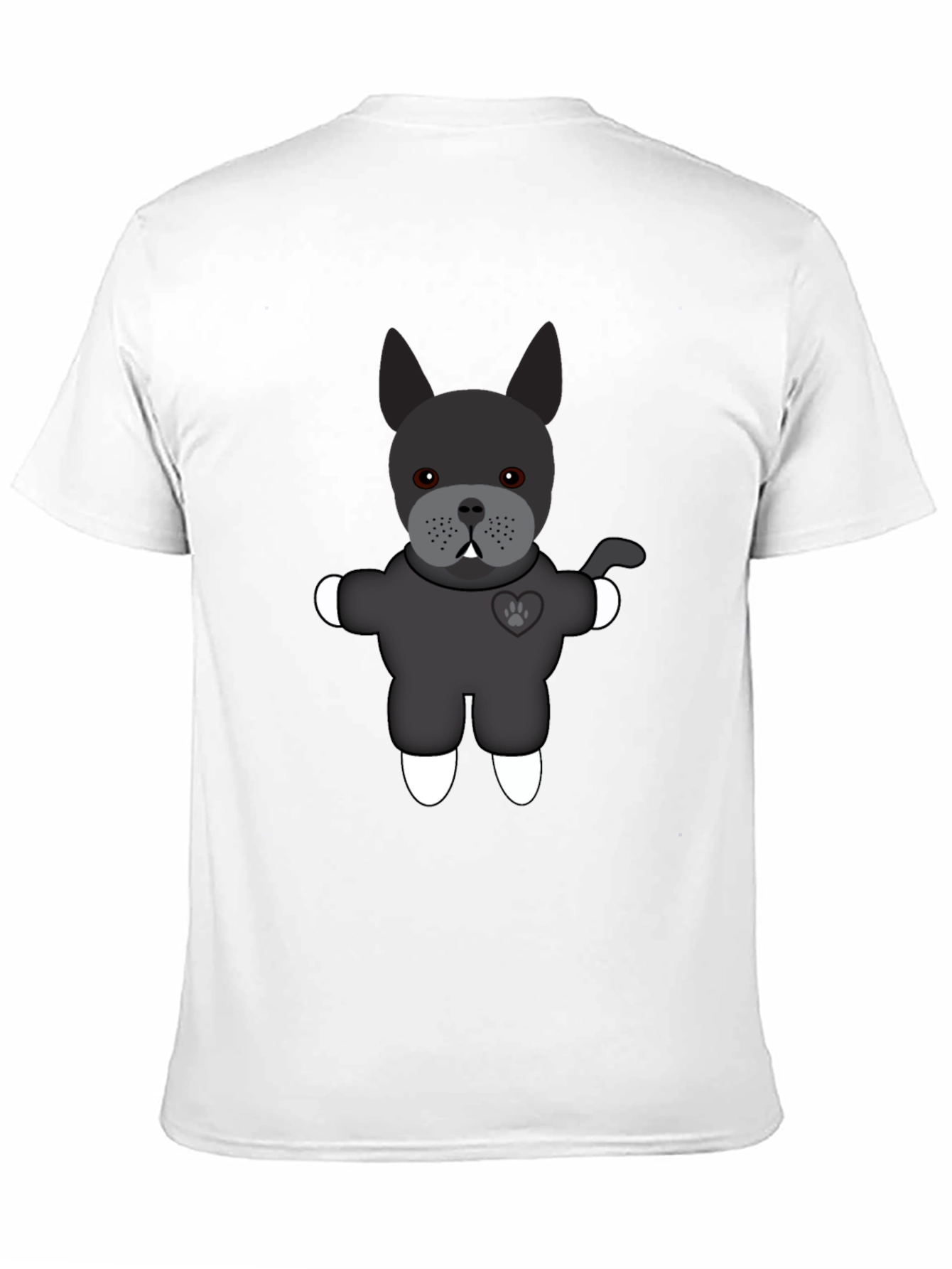 Black French Bulldog Graphic Tee