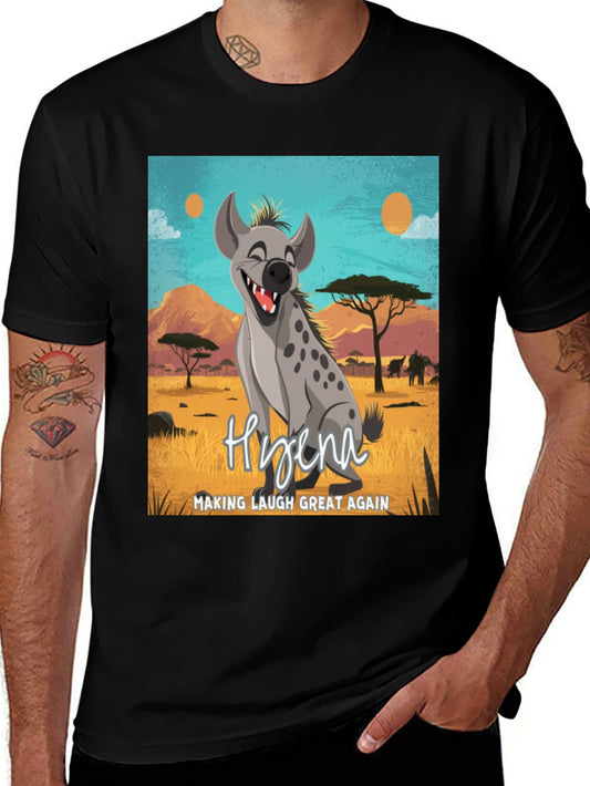 Hyena Making Laugh Great Again T-Shirt