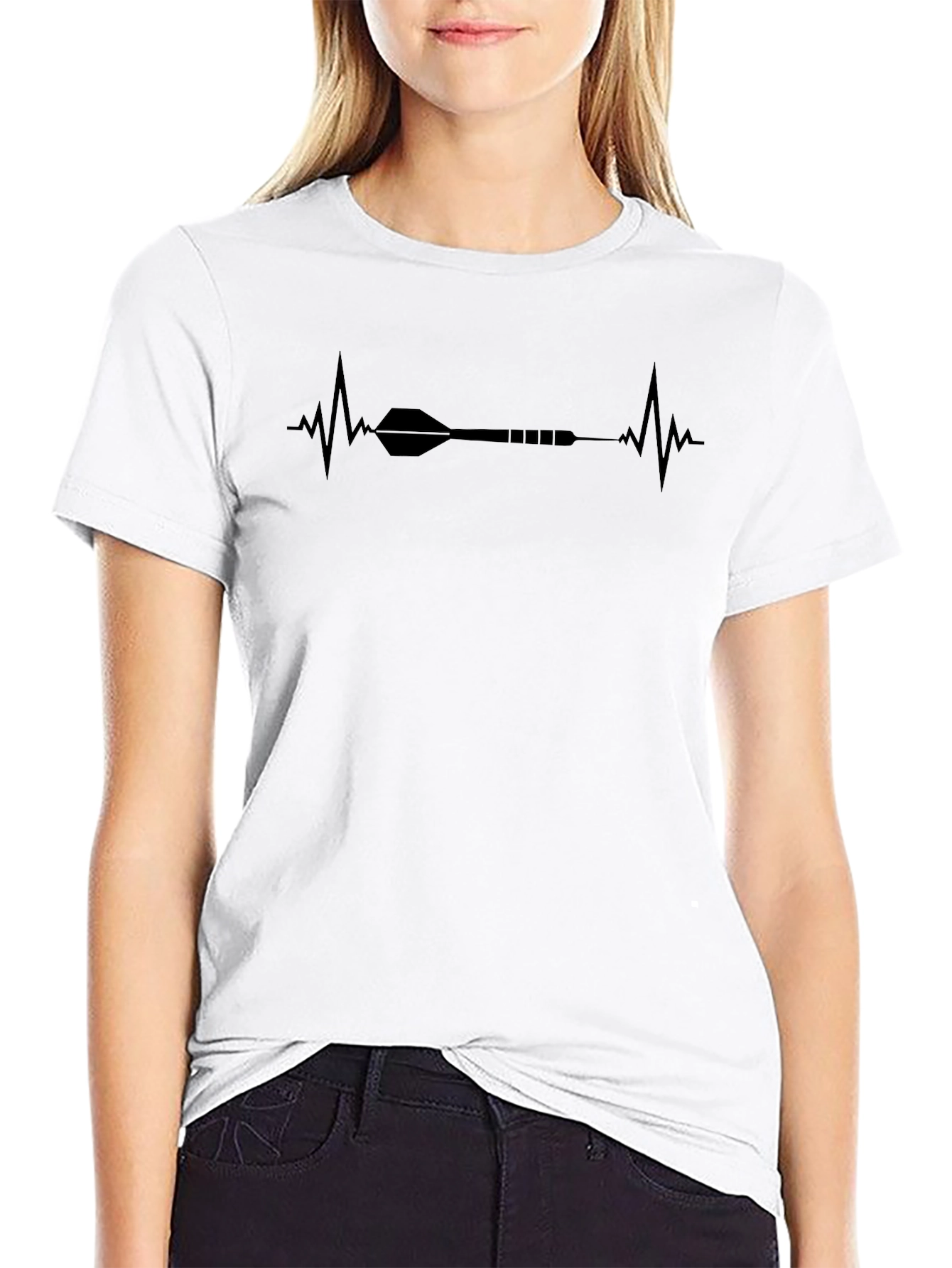 Darts Heartbeat T-Shirt - Stylish and Unique Design