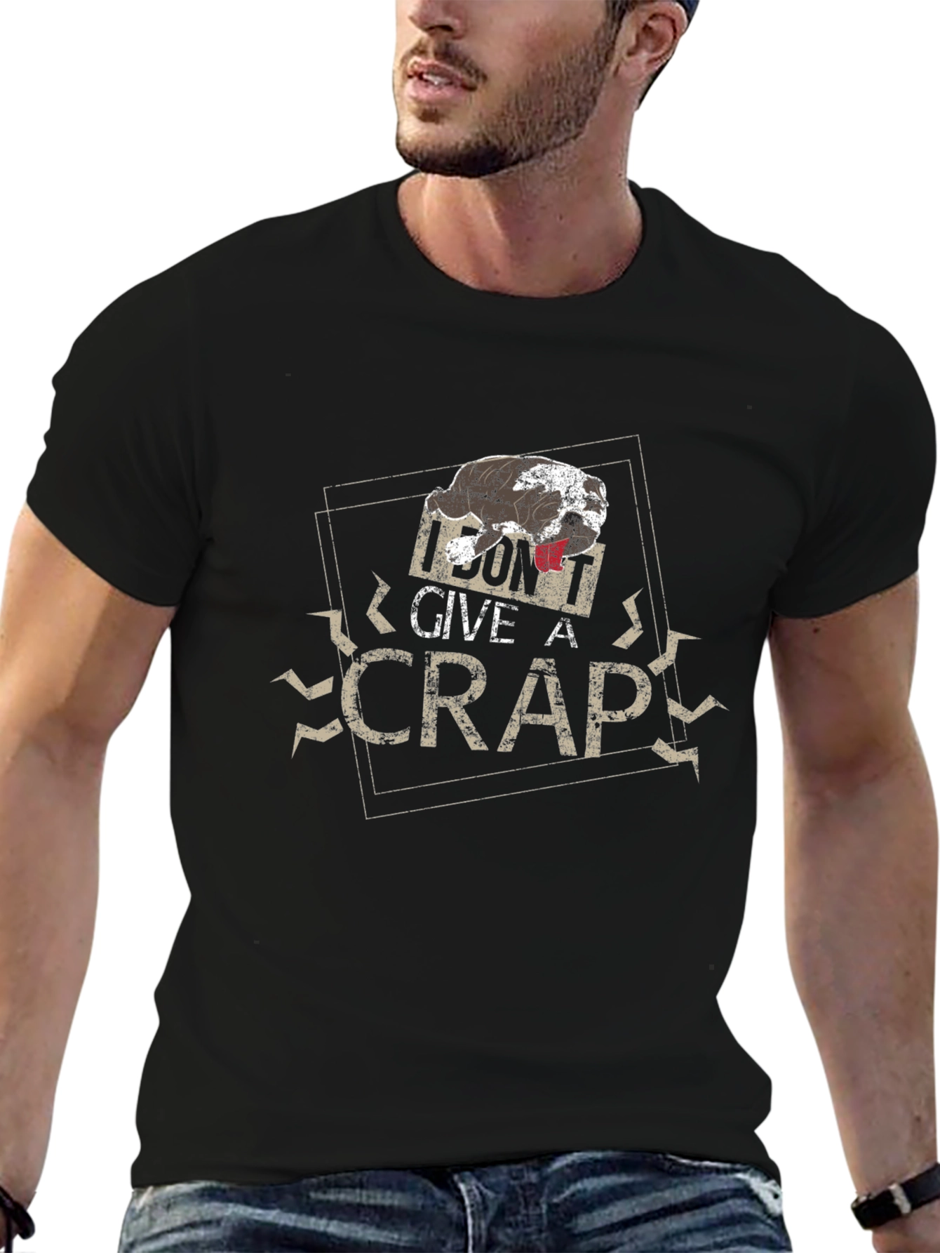 I Dont Give a Crap Graphic Tee