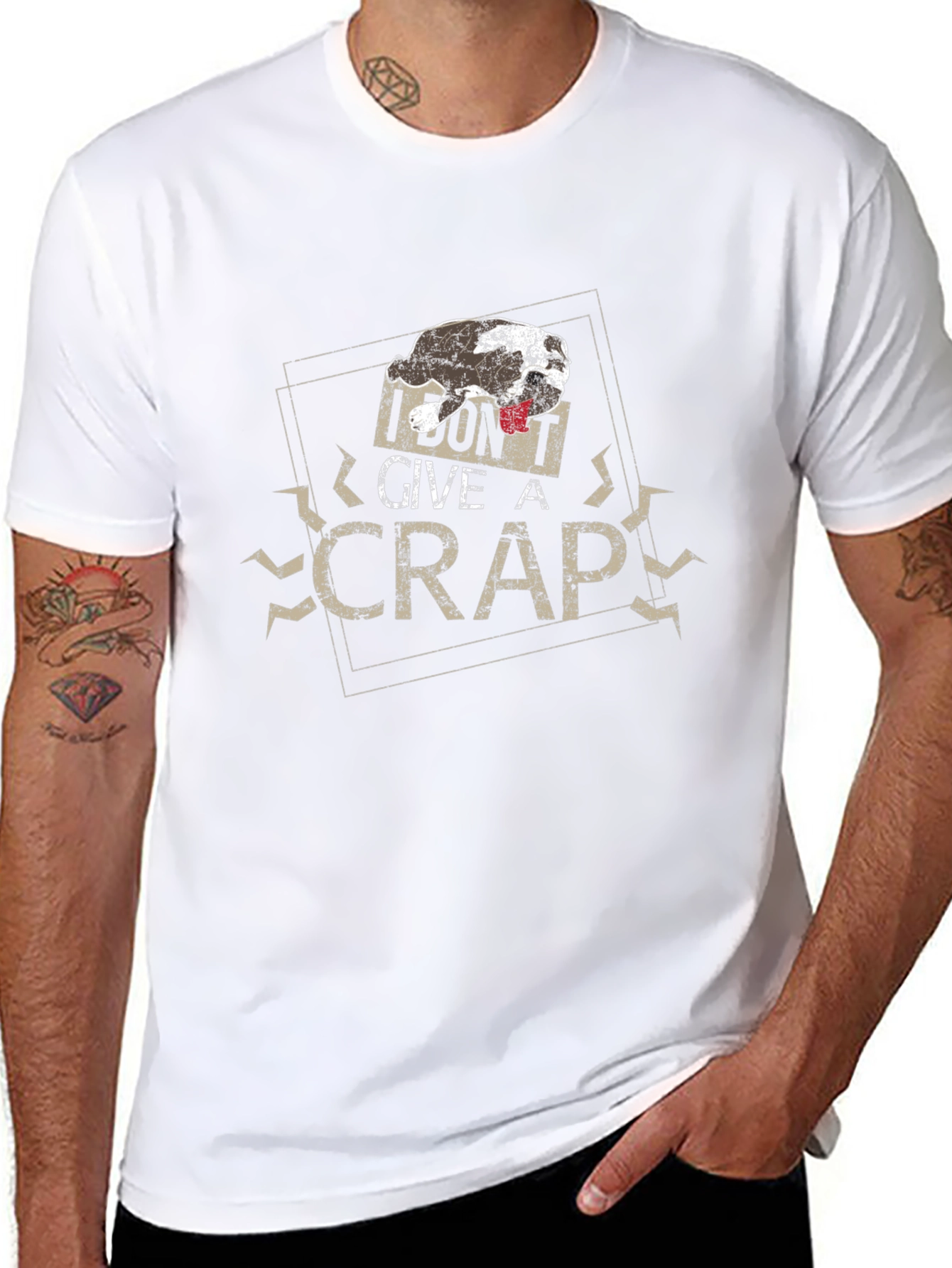 I Dont Give a Crap Graphic Tee