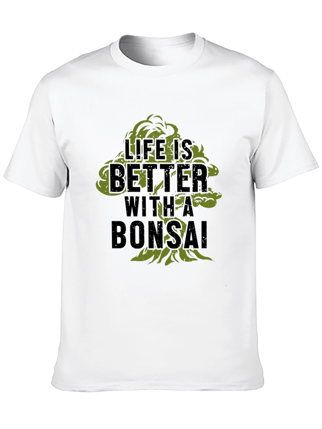 Life is Better with a Bonsai Black T-Shirt