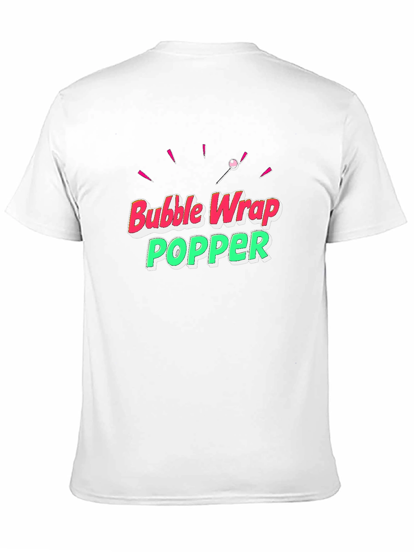 Bubble Wrap Popper Graphic T-Shirt