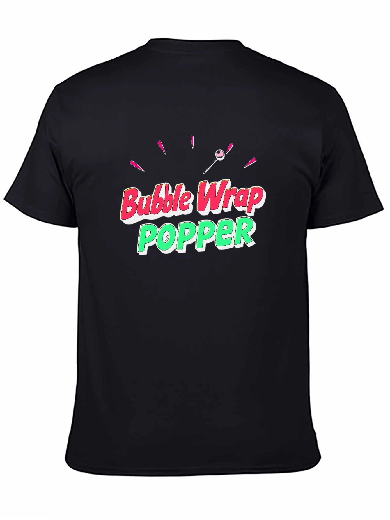 Bubble Wrap Popper Graphic T-Shirt