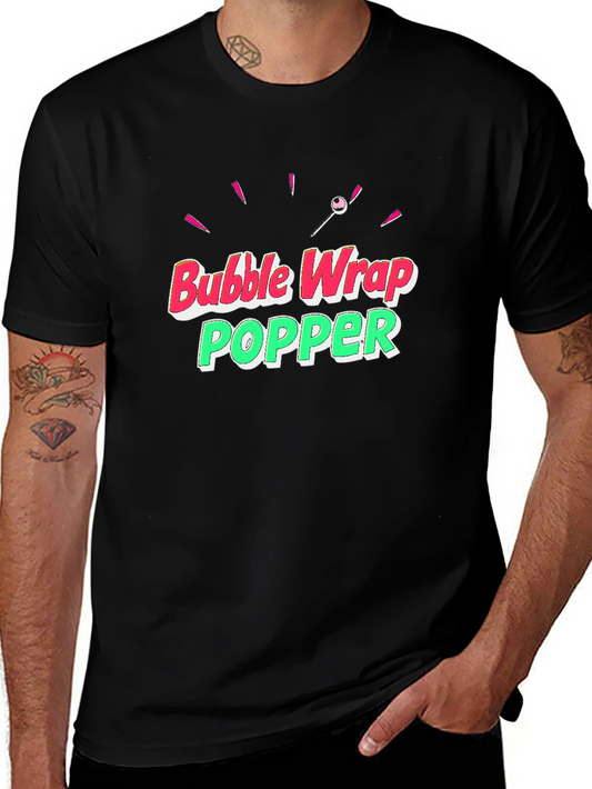 Bubble Wrap Popper Graphic T-Shirt