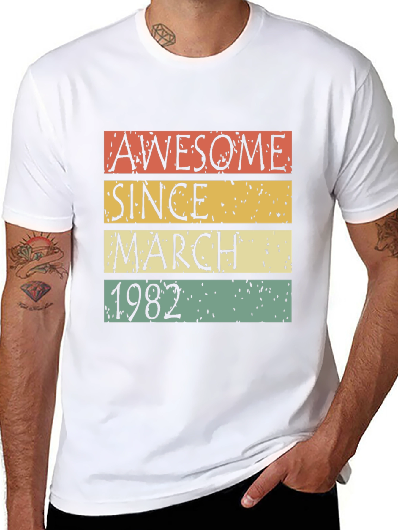 Awesome Since March 1982 T-Shirt