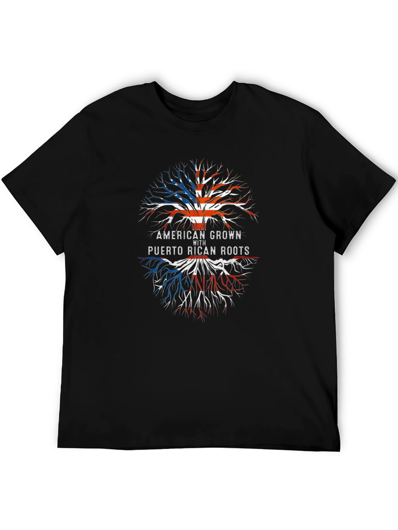 American Grown Puerto Rican Roots T-Shirt
