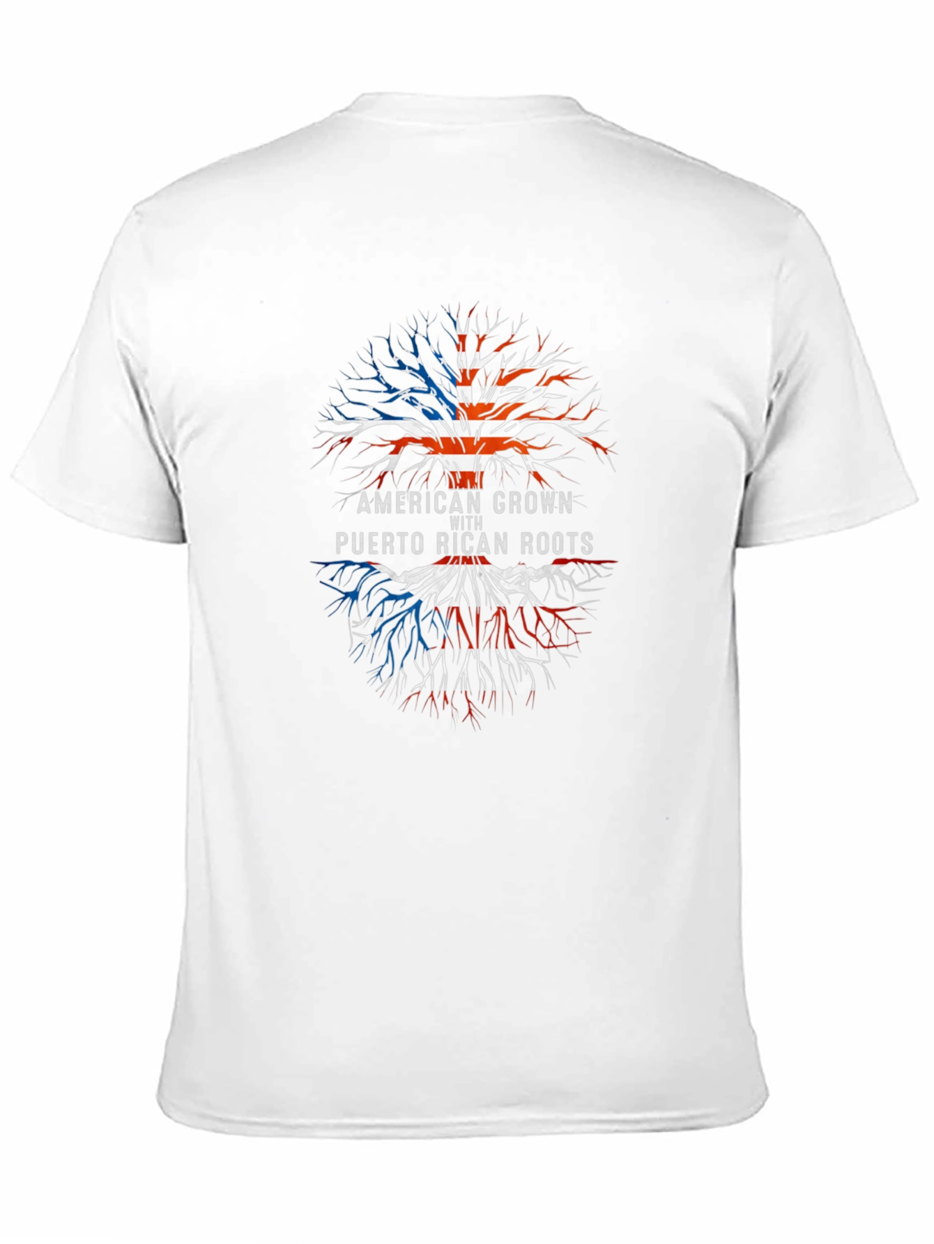 American Grown Puerto Rican Roots T-Shirt