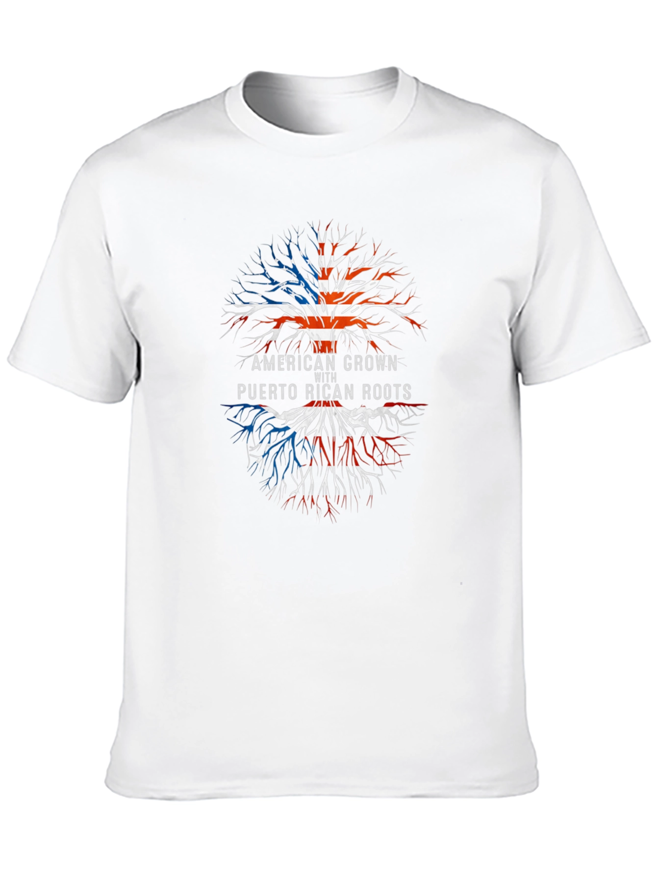 American Grown Puerto Rican Roots T-Shirt