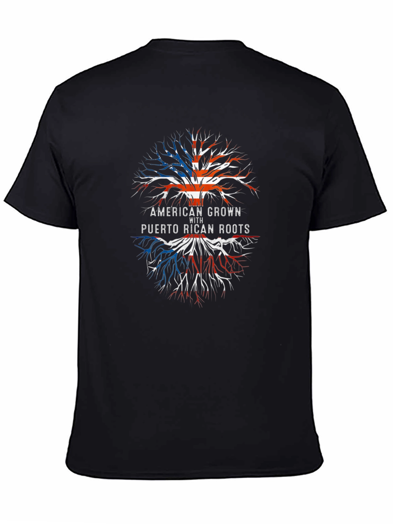 American Grown Puerto Rican Roots T-Shirt