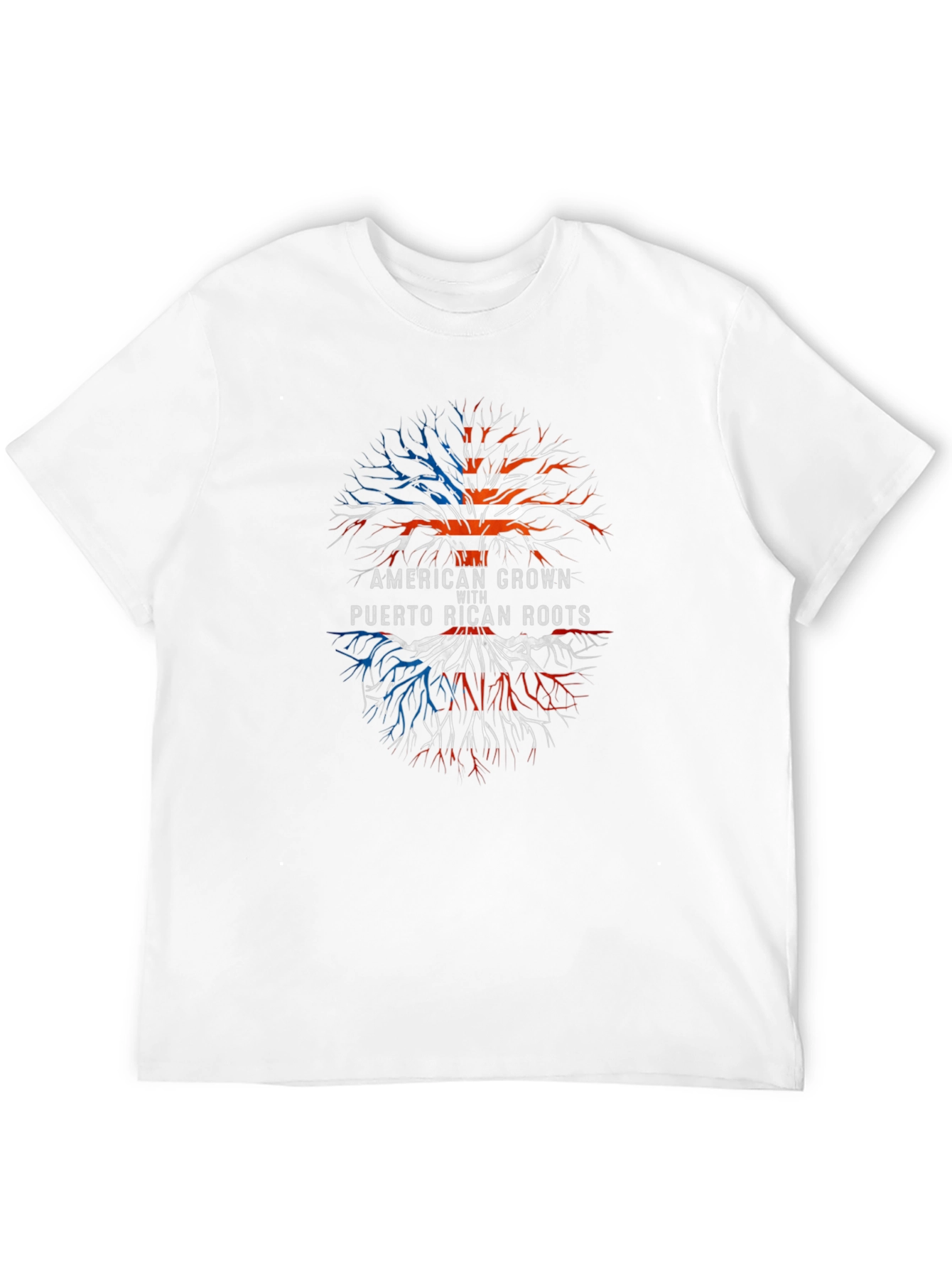 American Grown Puerto Rican Roots T-Shirt