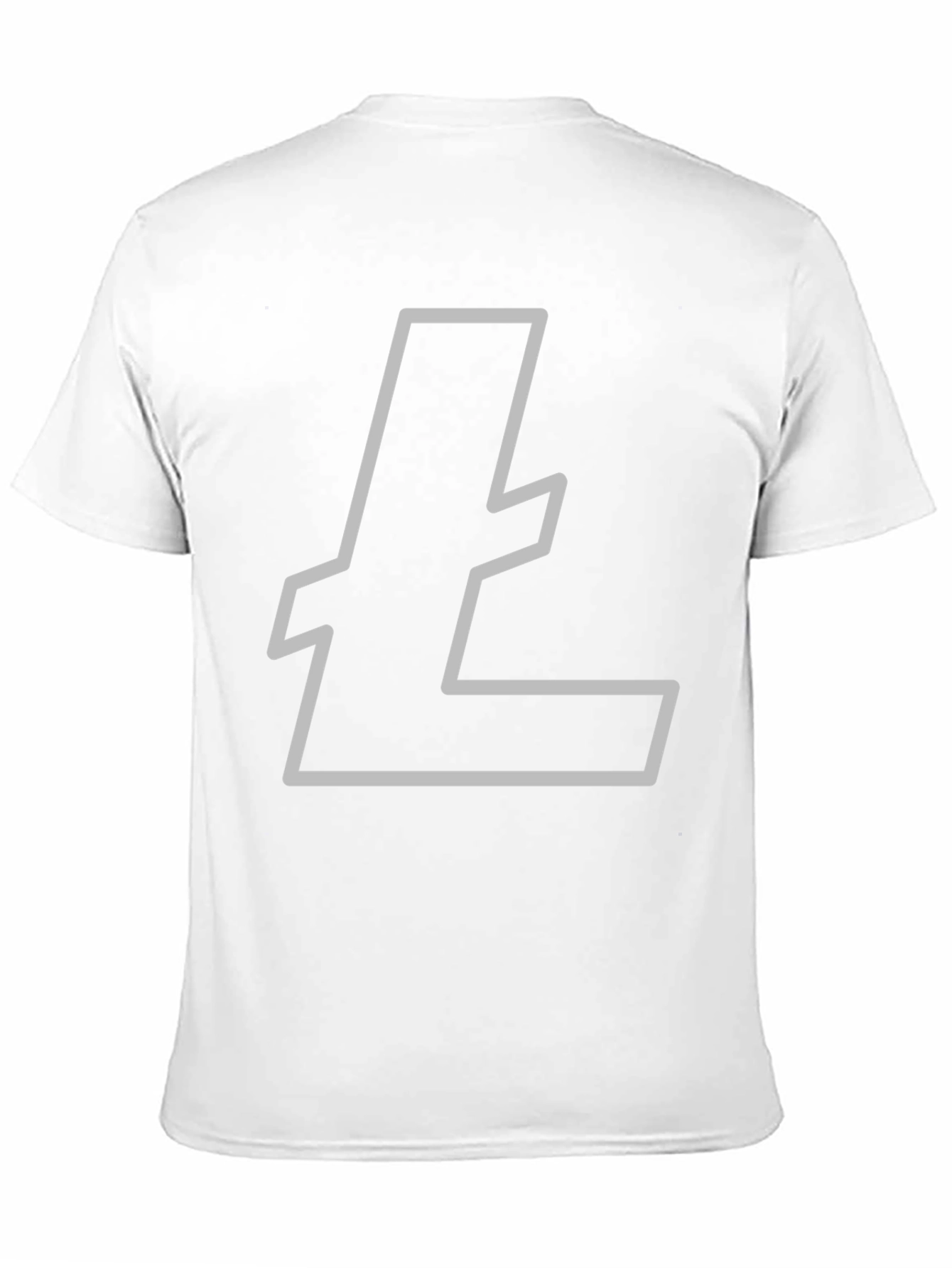 Litecoin Logo Black T-Shirt Crypto Tee