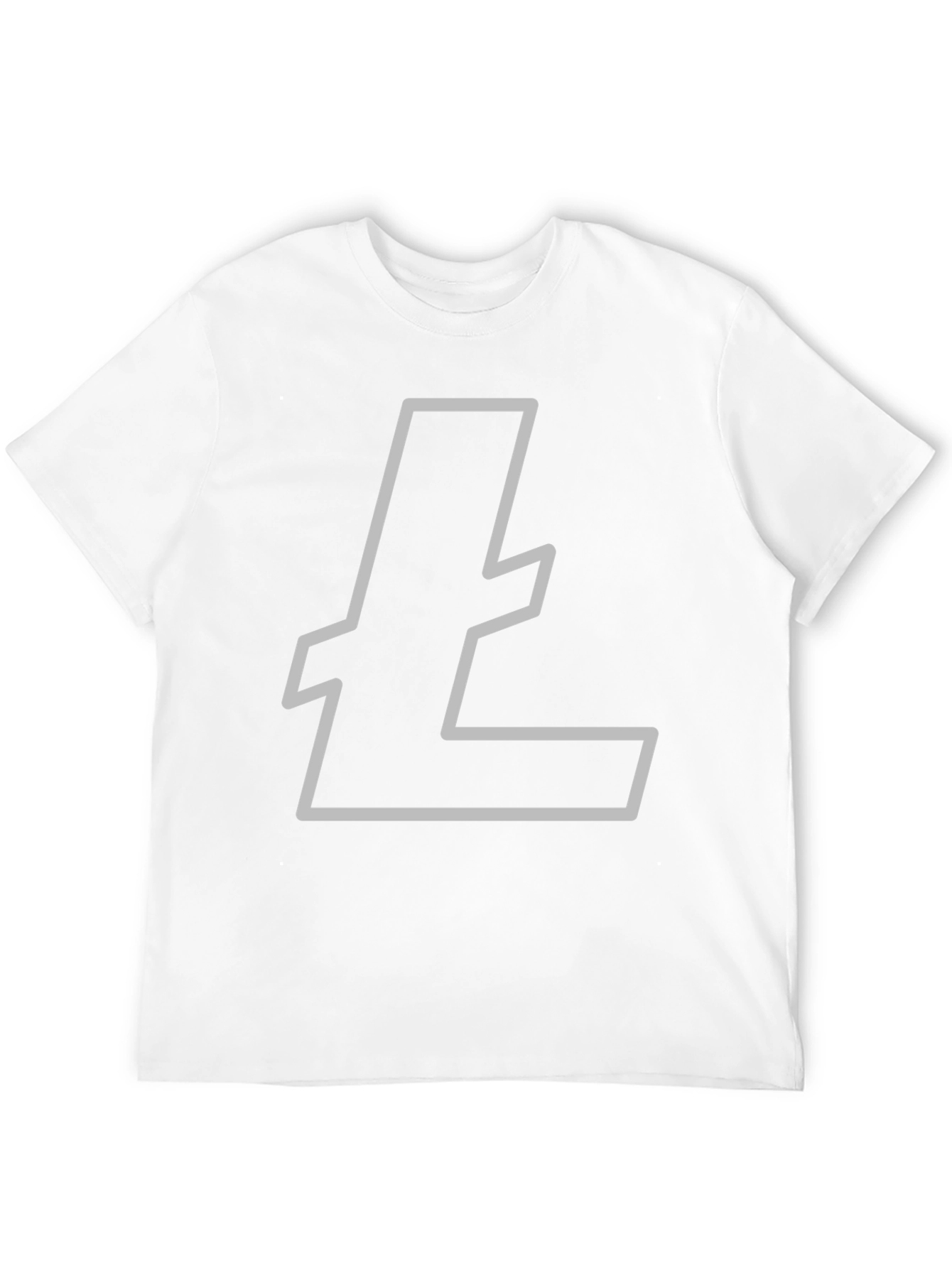 Litecoin Logo Black T-Shirt Crypto Tee