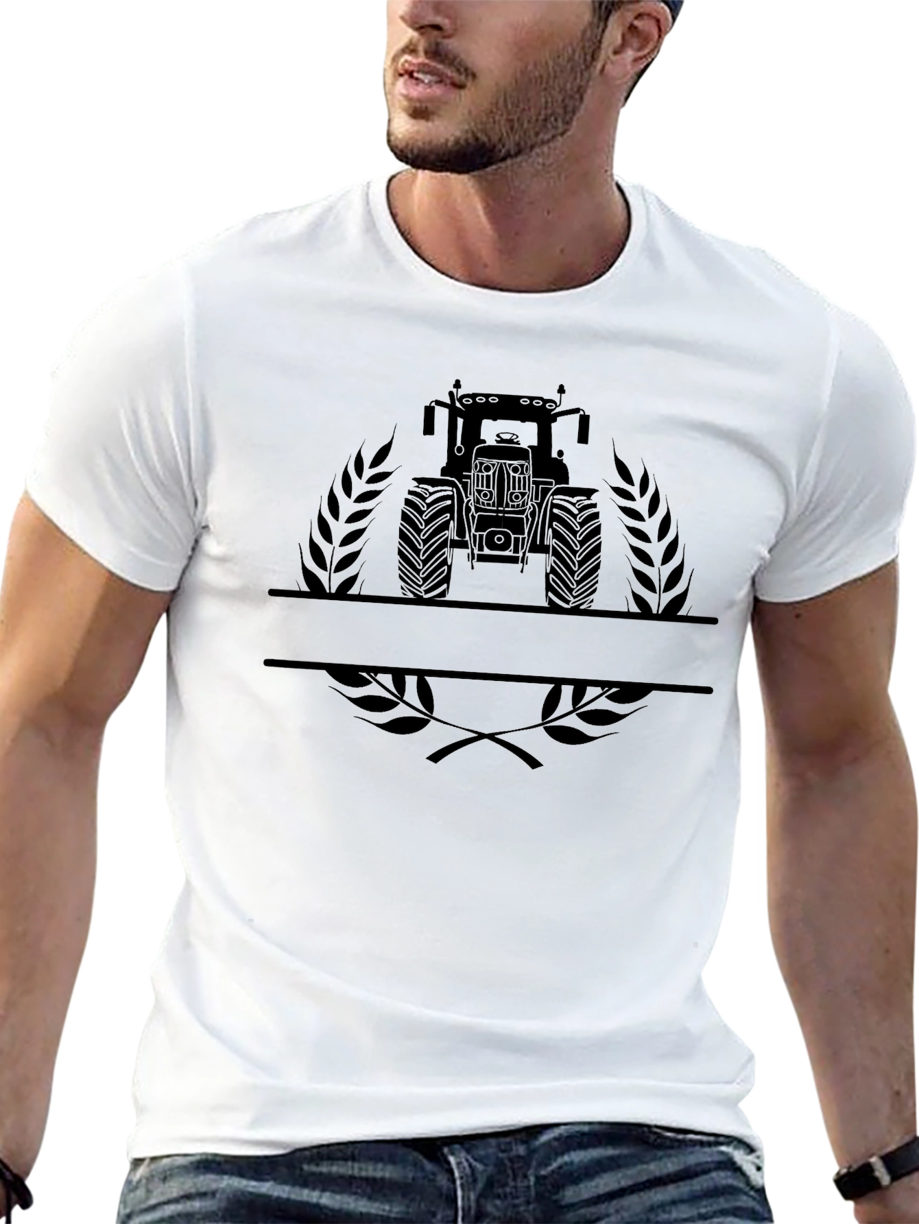 Black Tractor Graphic Tee | Farm Life Apparel