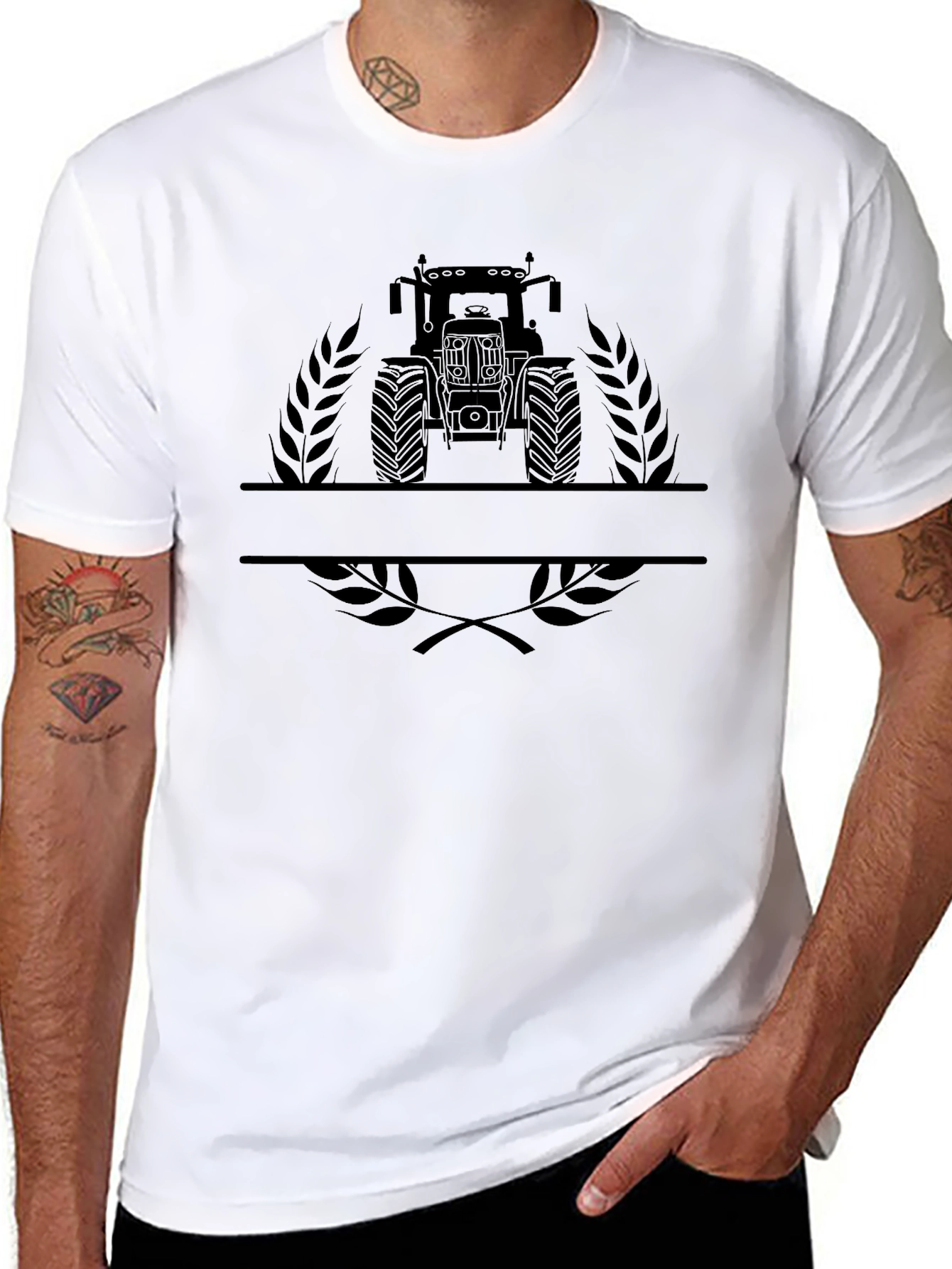 Black Tractor Graphic Tee | Farm Life Apparel