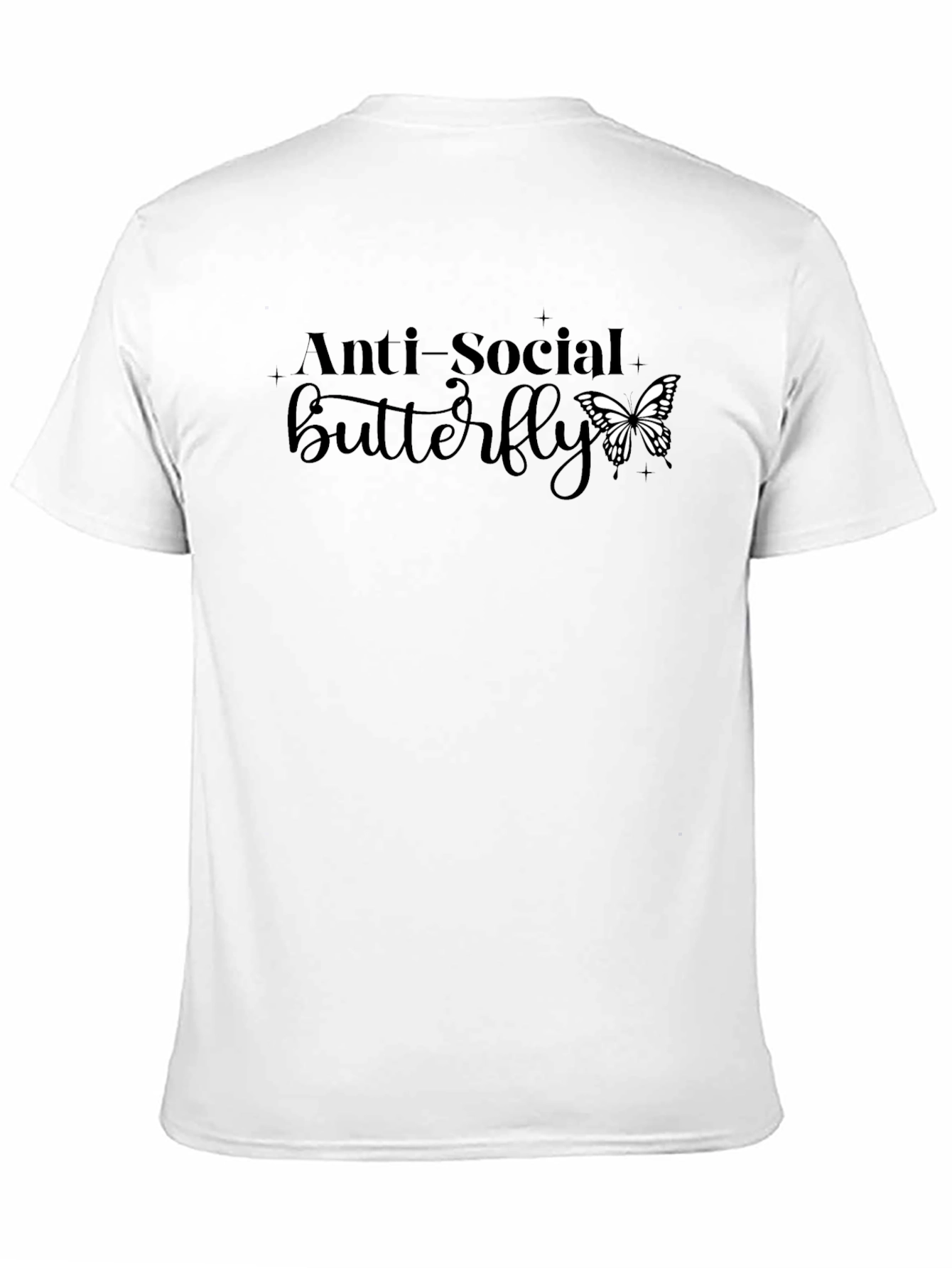 Anti-Social Butterfly Graphic Tee