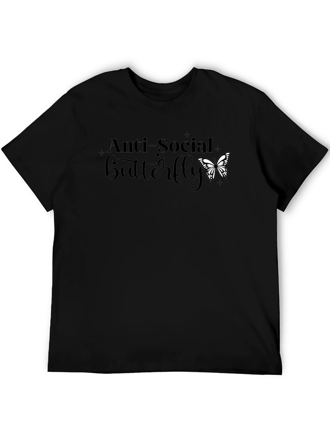 Anti-Social Butterfly Graphic Tee