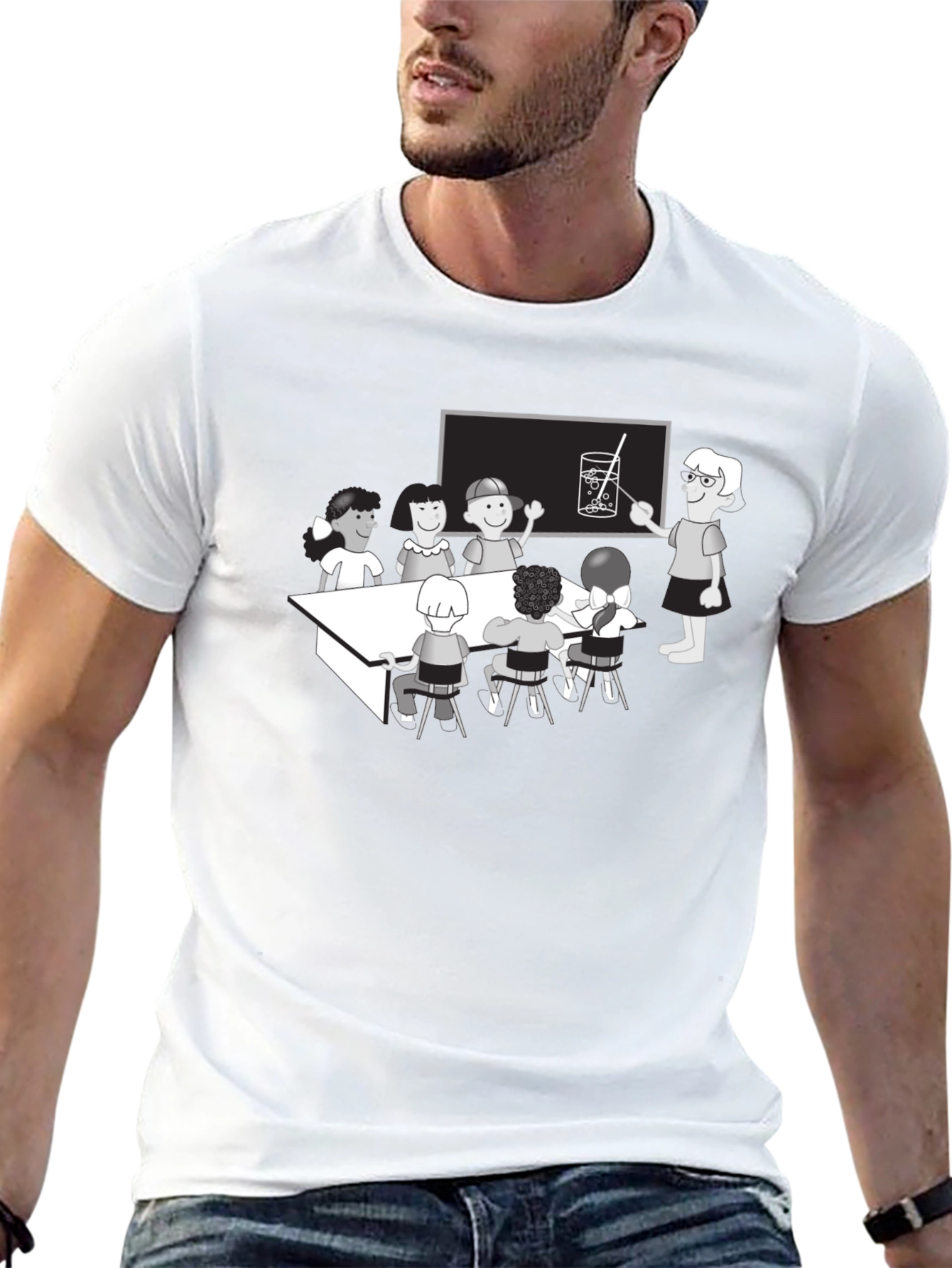 Classroom Graphic T-Shirt