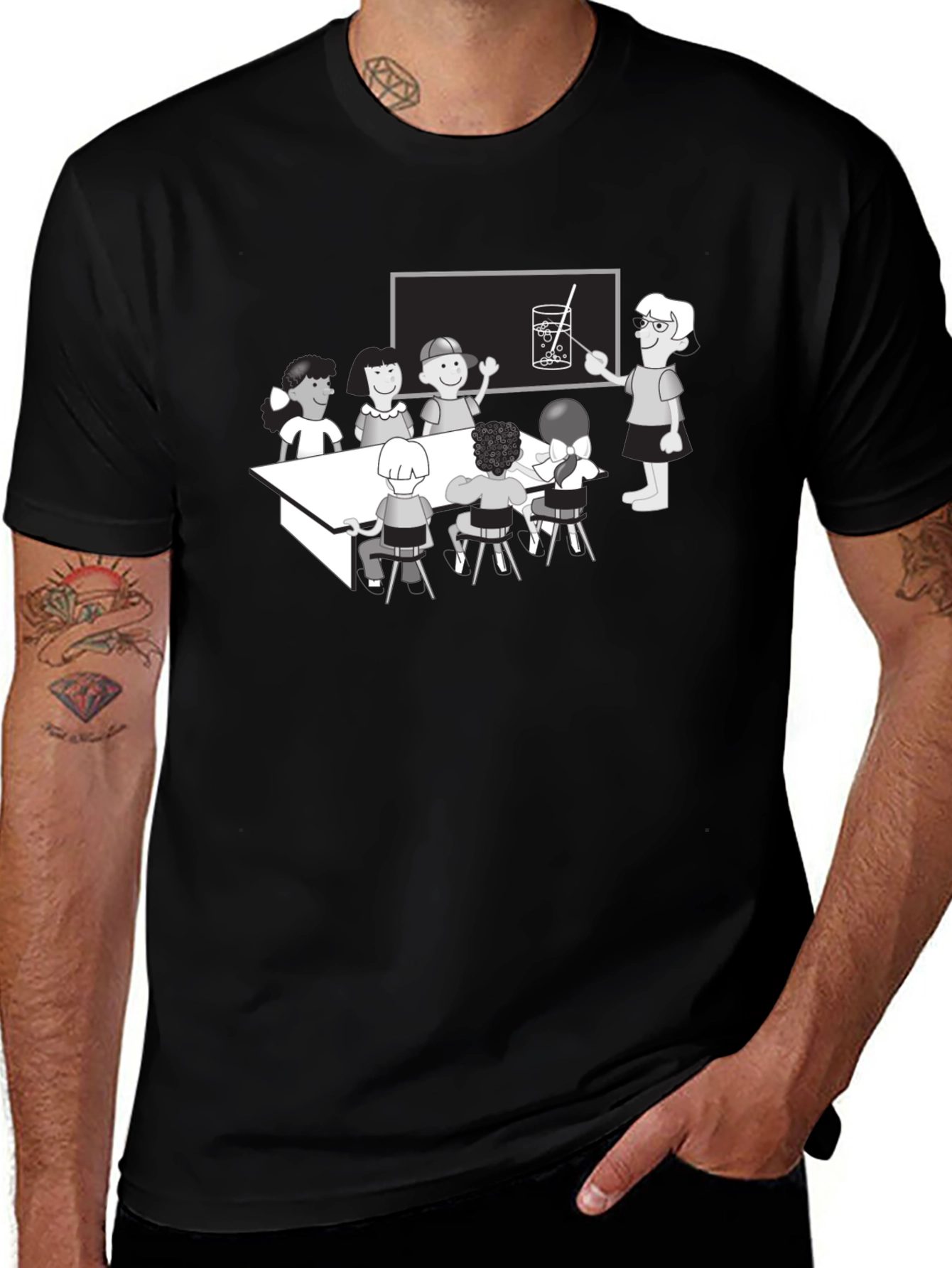 Classroom Graphic T-Shirt
