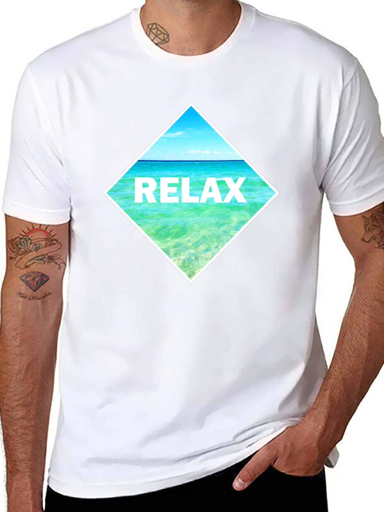 Relax Graphic Tee - Beach Vibes