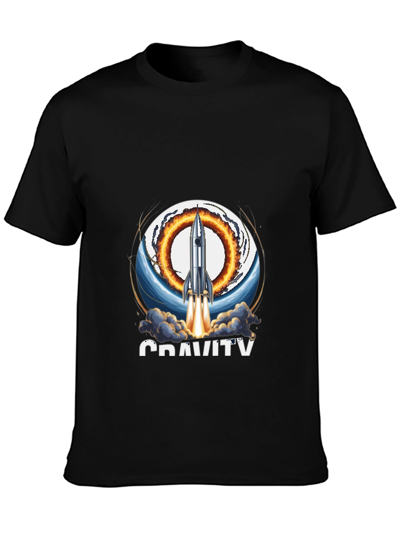 Gravity Rocket Launch T-Shirt