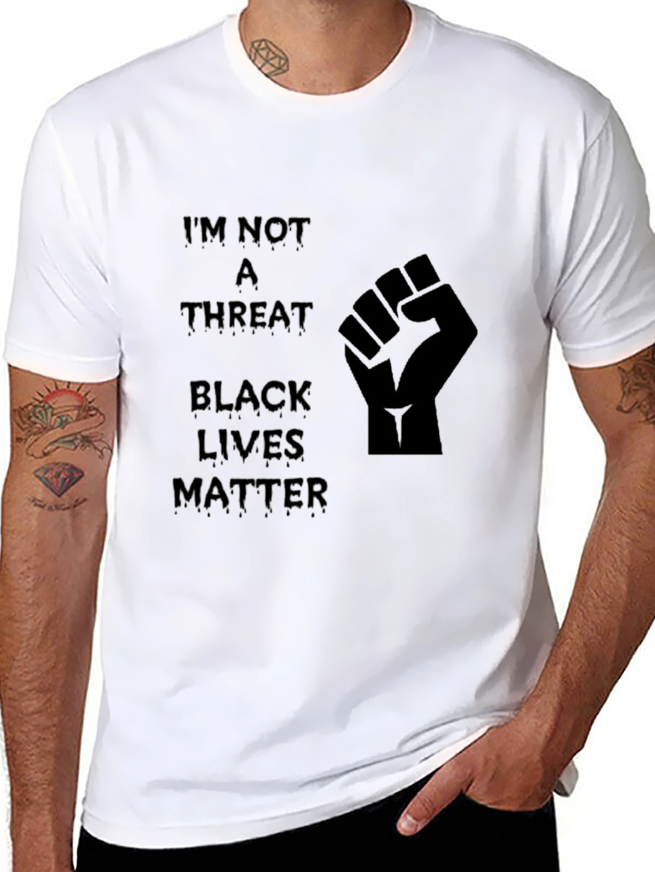Black Lives Matter Statement T-Shirt