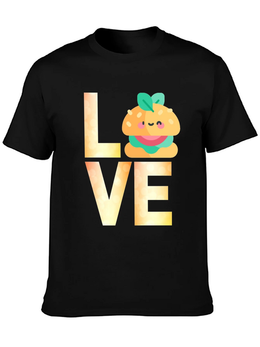 Love Vegan Burger T-Shirt