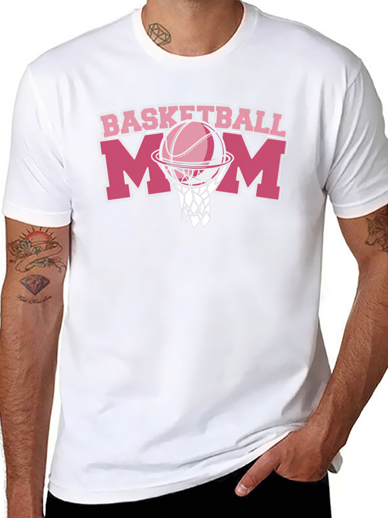 Basketball Mom Graphic Tee