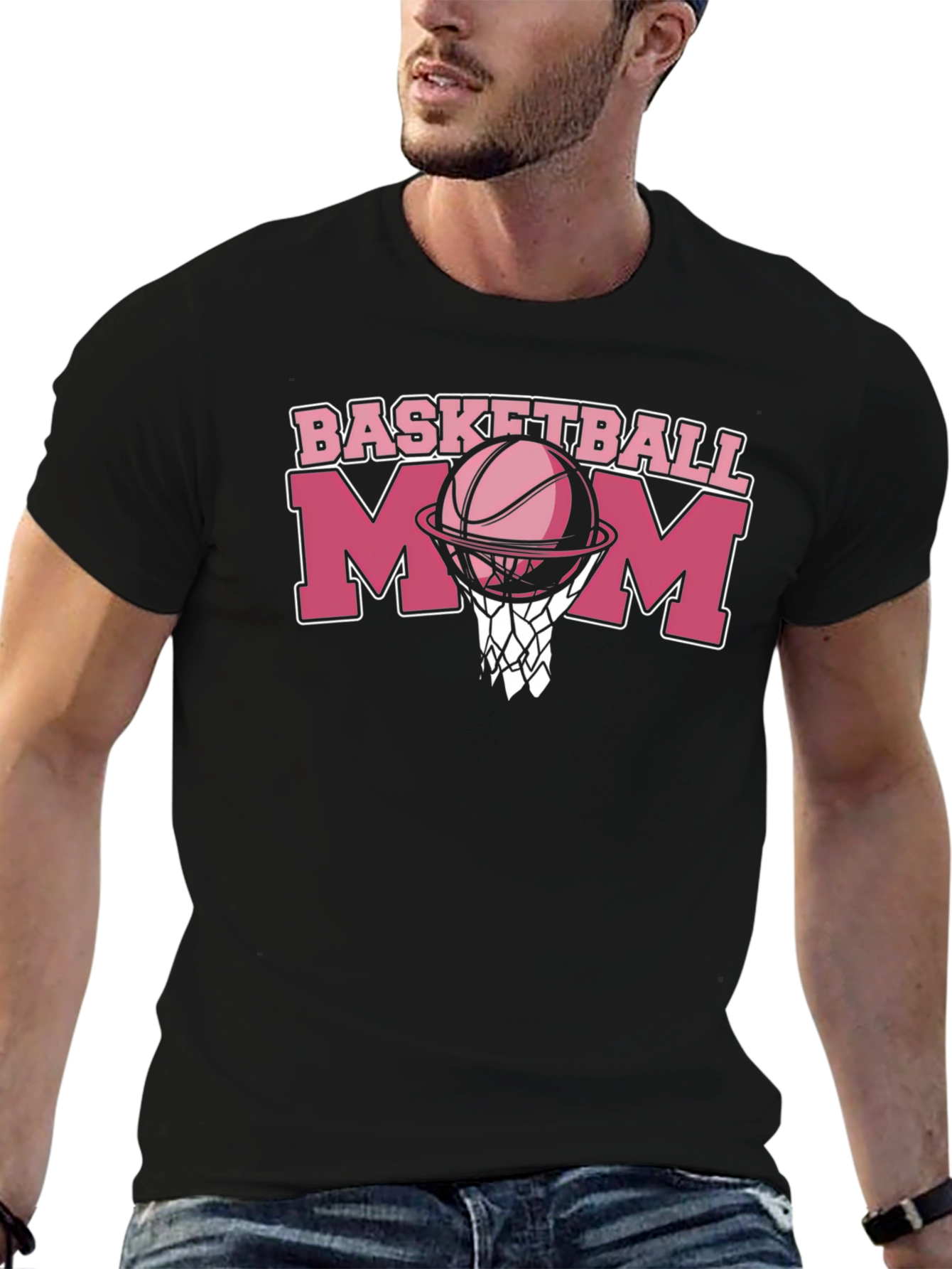 Basketball Mom Graphic Tee