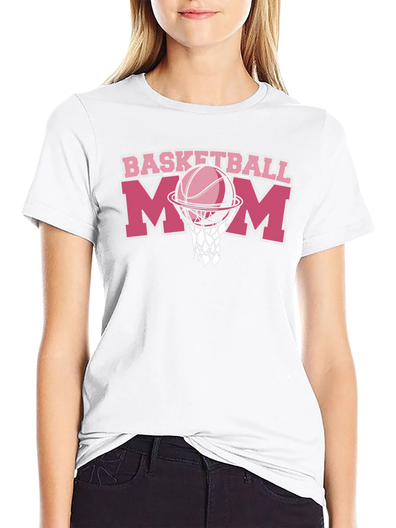 Basketball Mom Graphic Tee