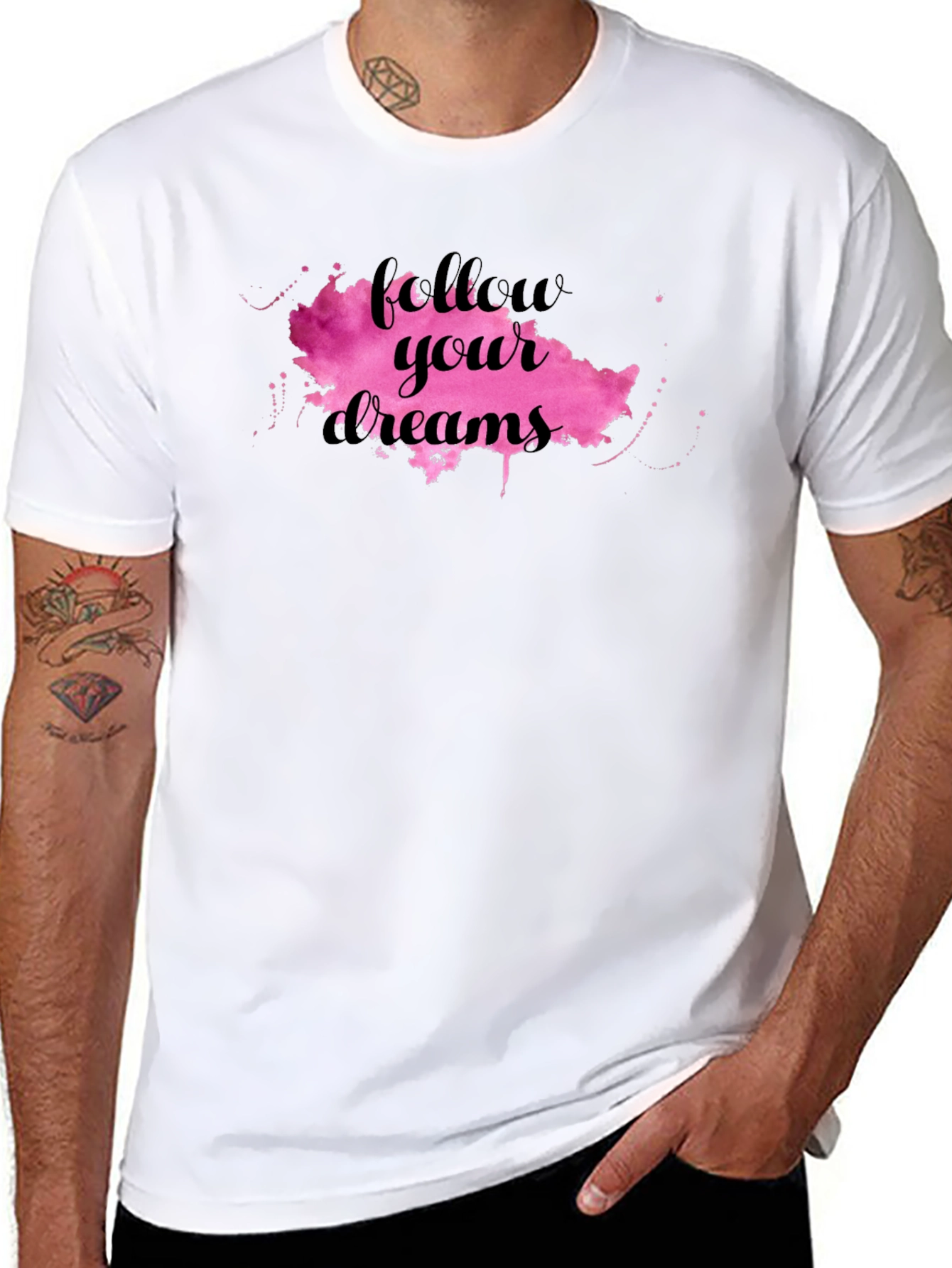 Follow Your Dreams T-Shirt - Motivational Graphic Tee