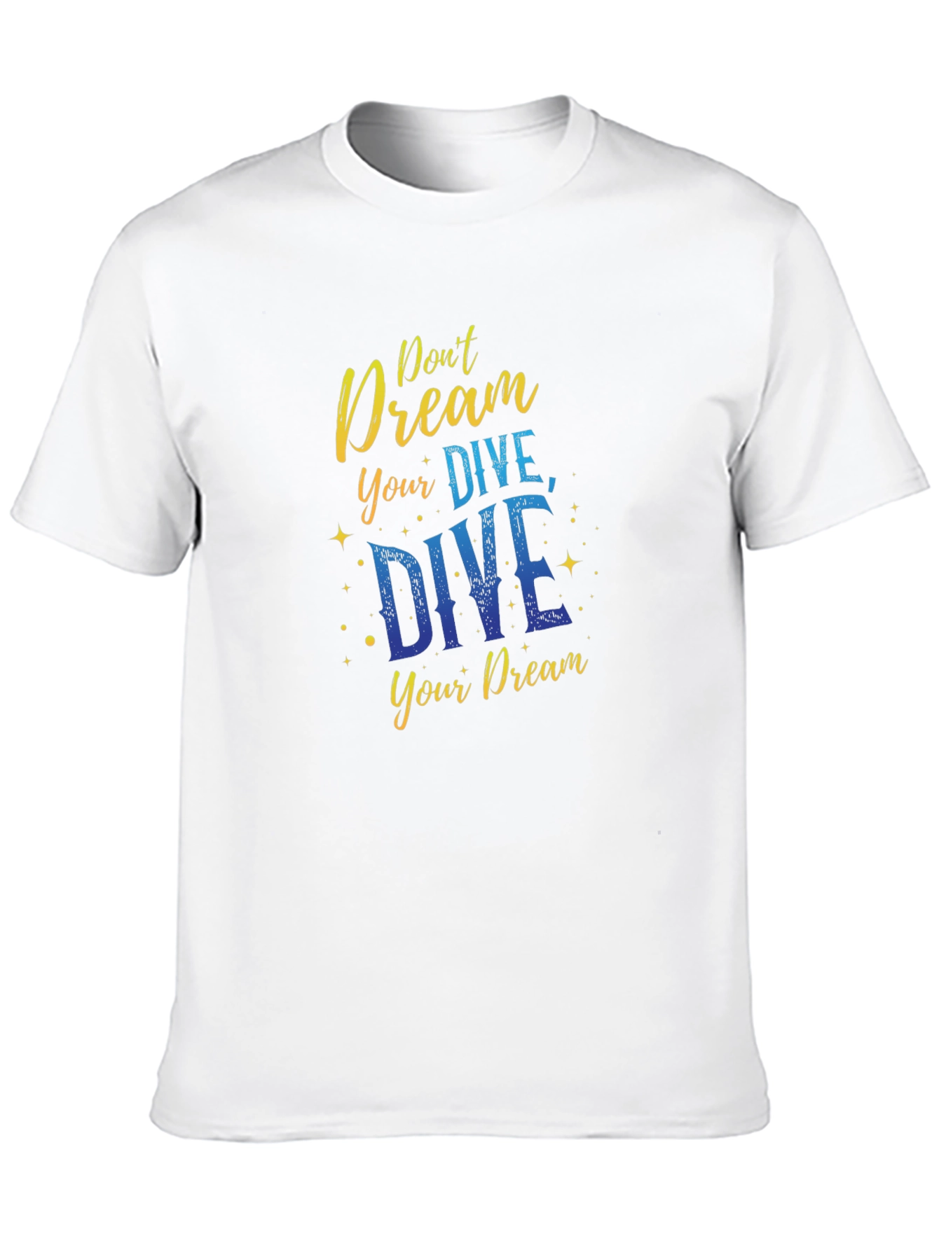 Dive Your Dream Black T-Shirt