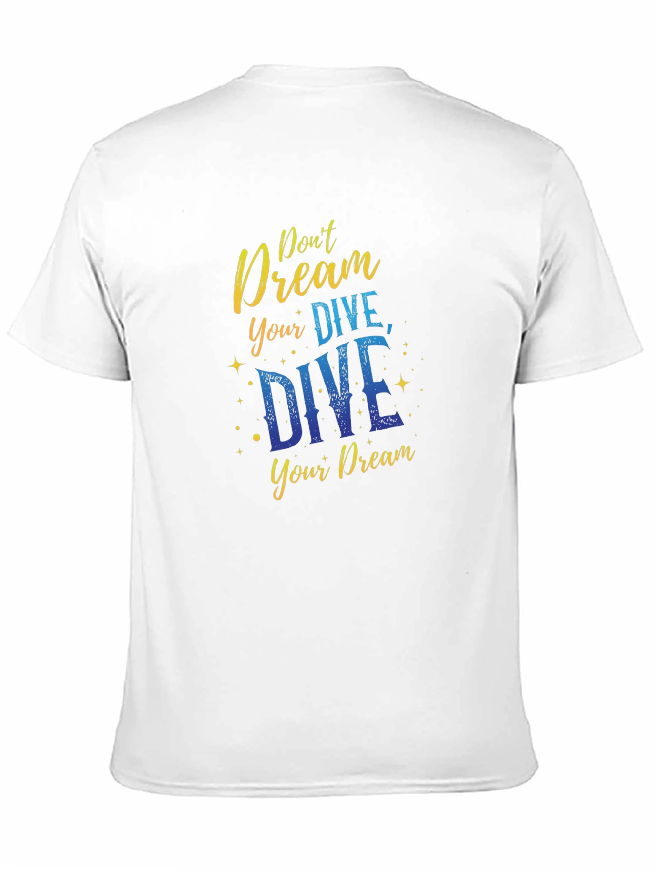 Dive Your Dream Black T-Shirt