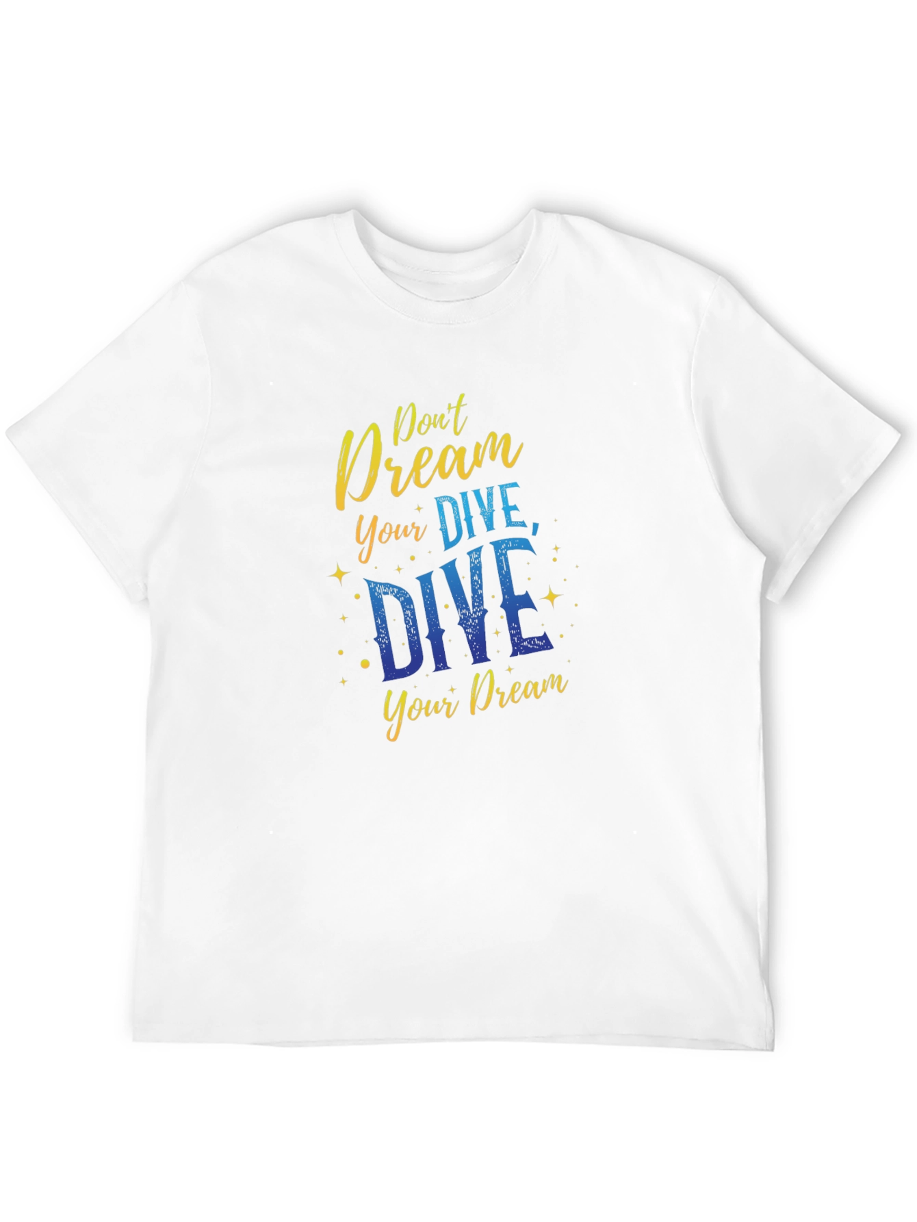 Dive Your Dream Black T-Shirt