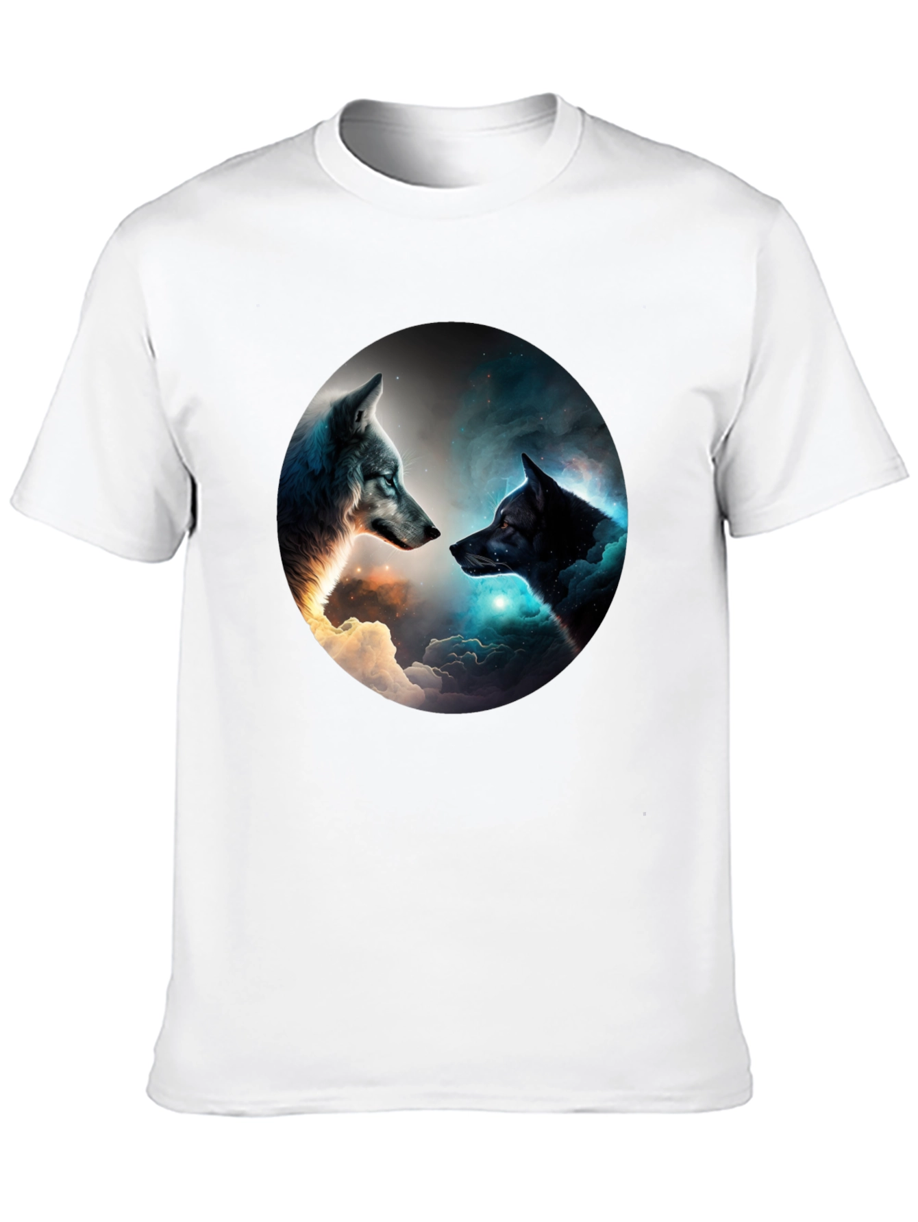 Wolf Spirit Black T-Shirt