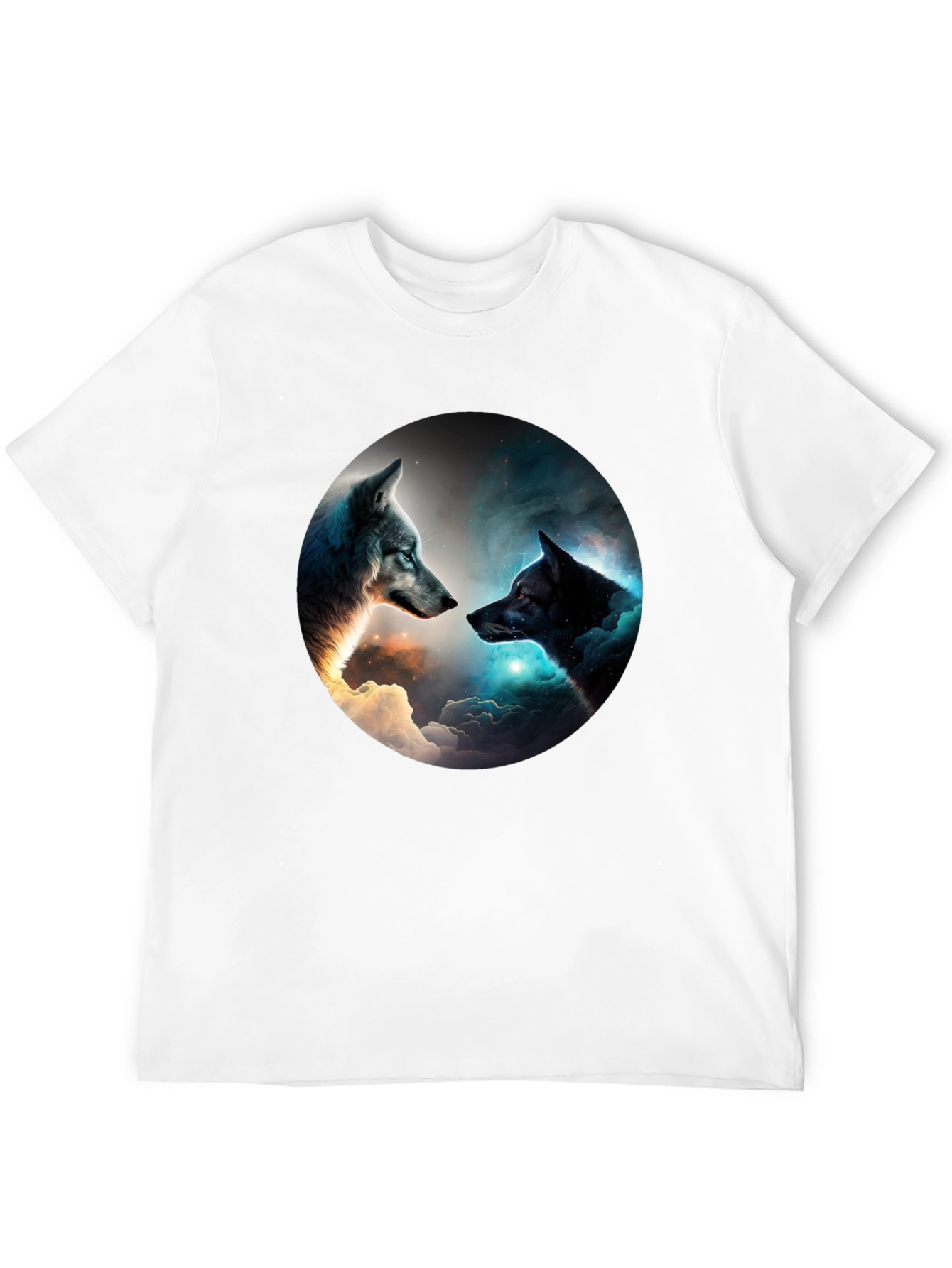 Wolf Spirit Black T-Shirt