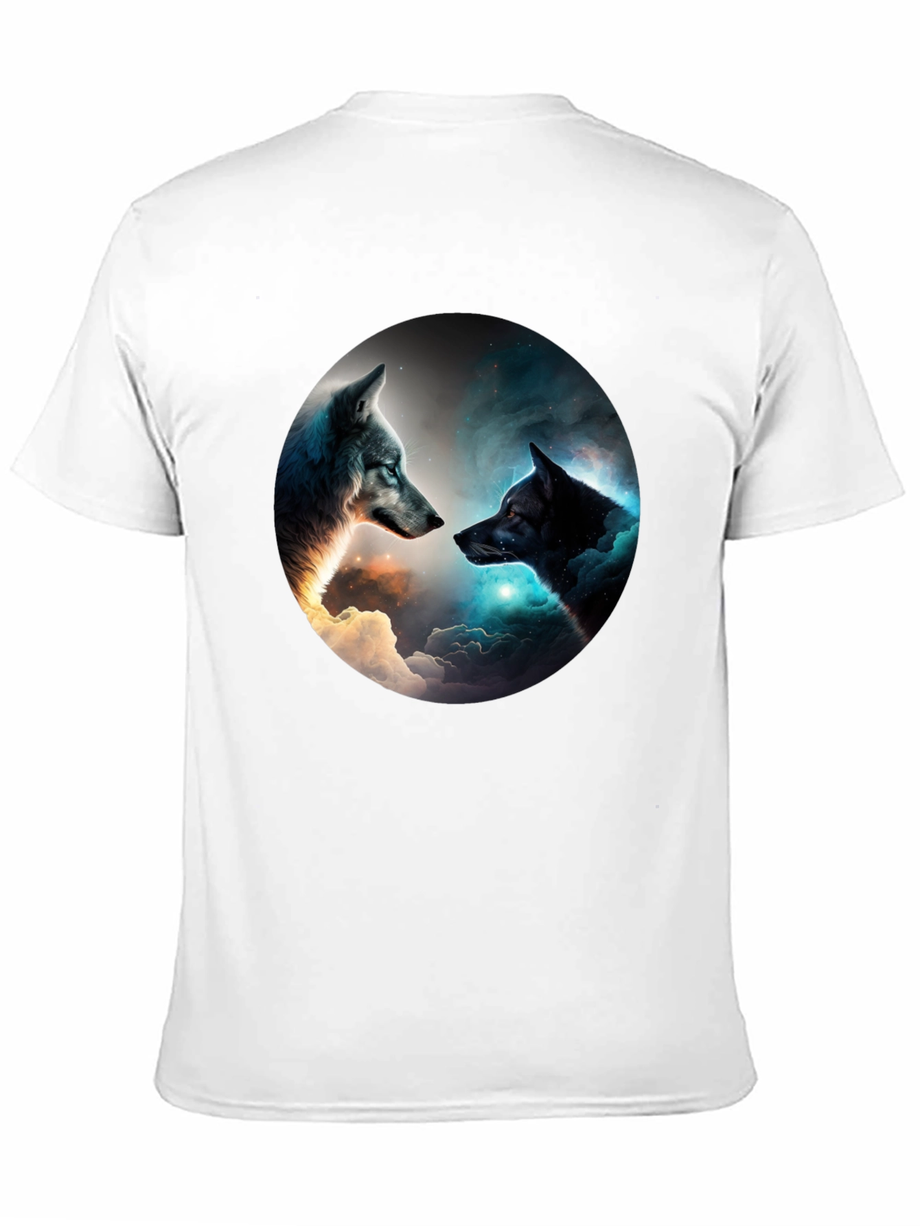 Wolf Spirit Black T-Shirt