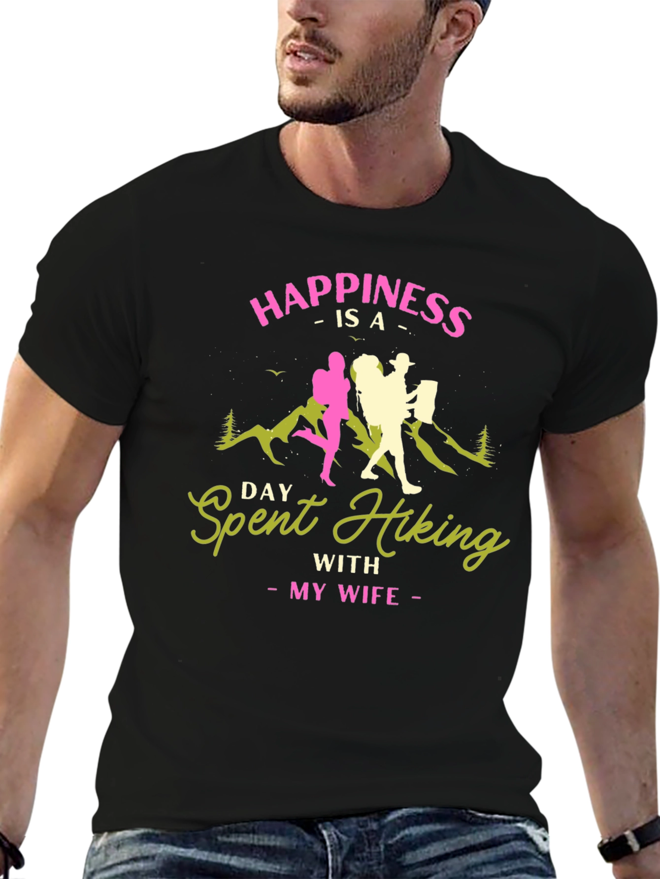 Hiking with My Wife T-Shirt - Adventure Apparel