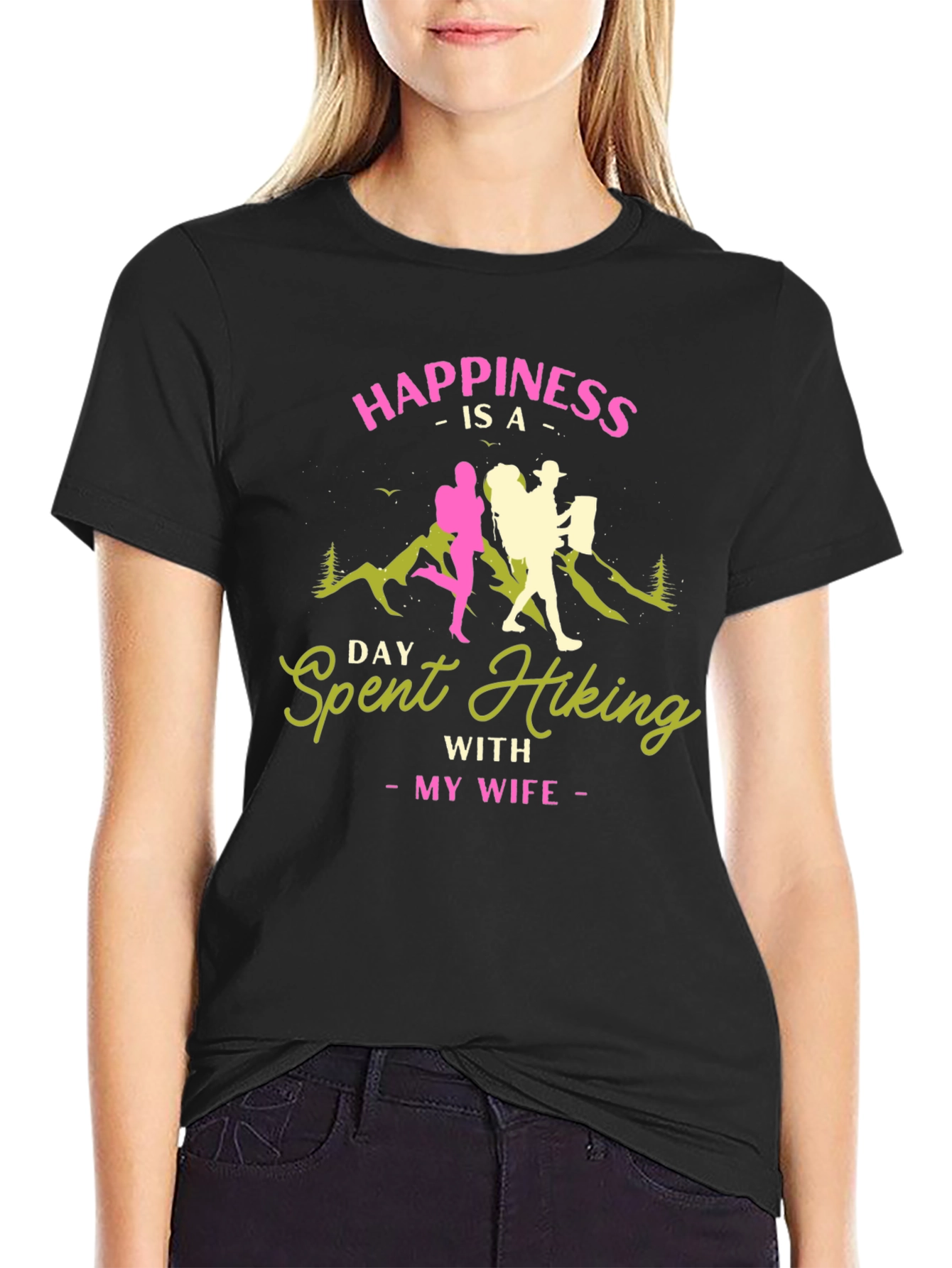 Hiking with My Wife T-Shirt - Adventure Apparel