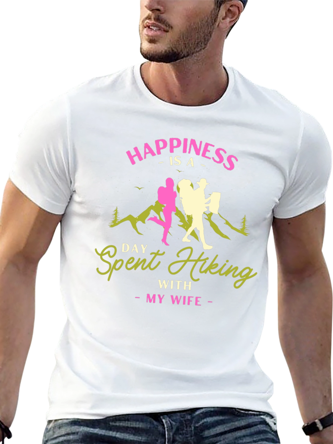 Hiking with My Wife T-Shirt - Adventure Apparel
