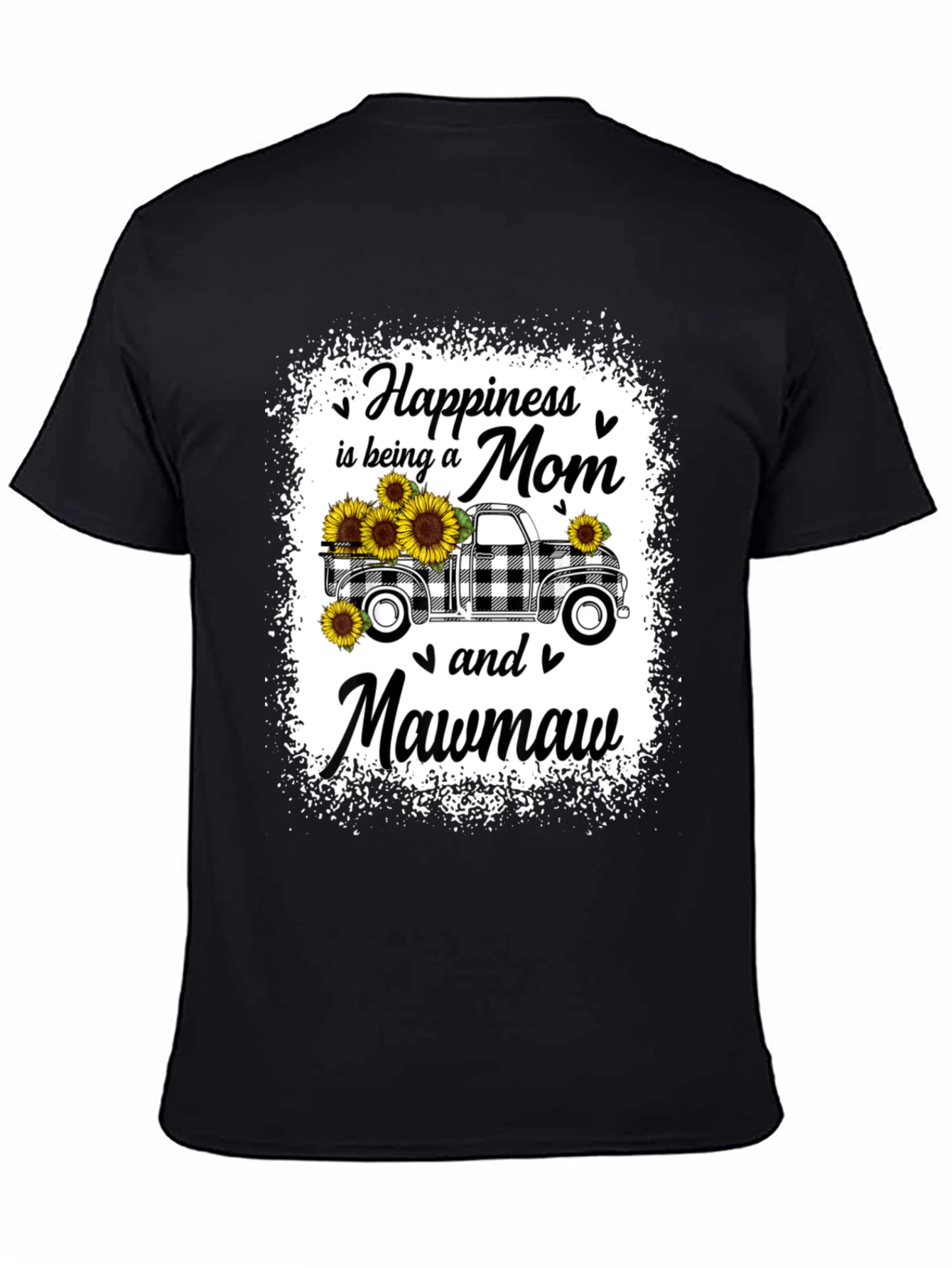 Mom & Mawmaw Sunflower Truck Graphic Tee