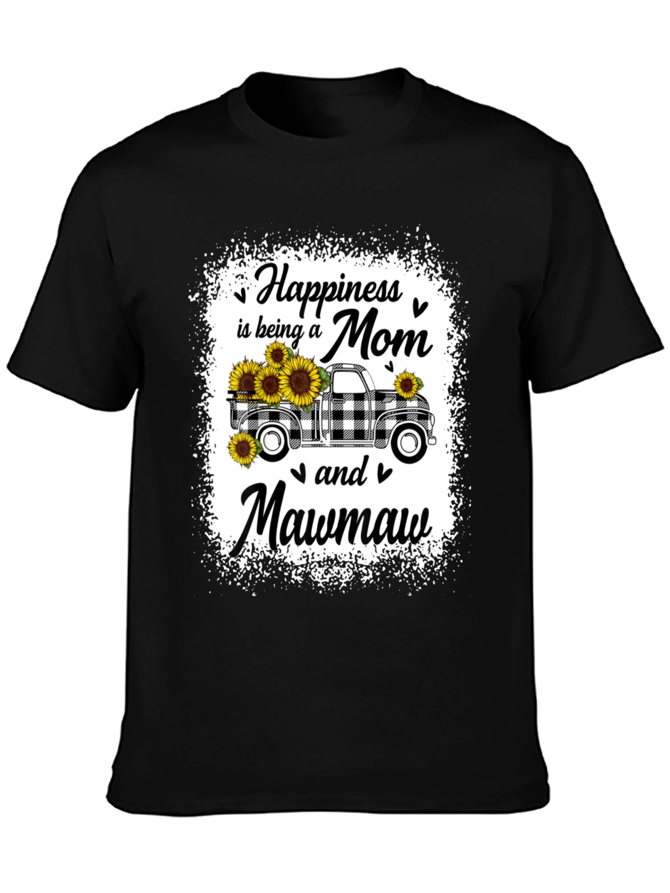 Mom & Mawmaw Sunflower Truck Graphic Tee