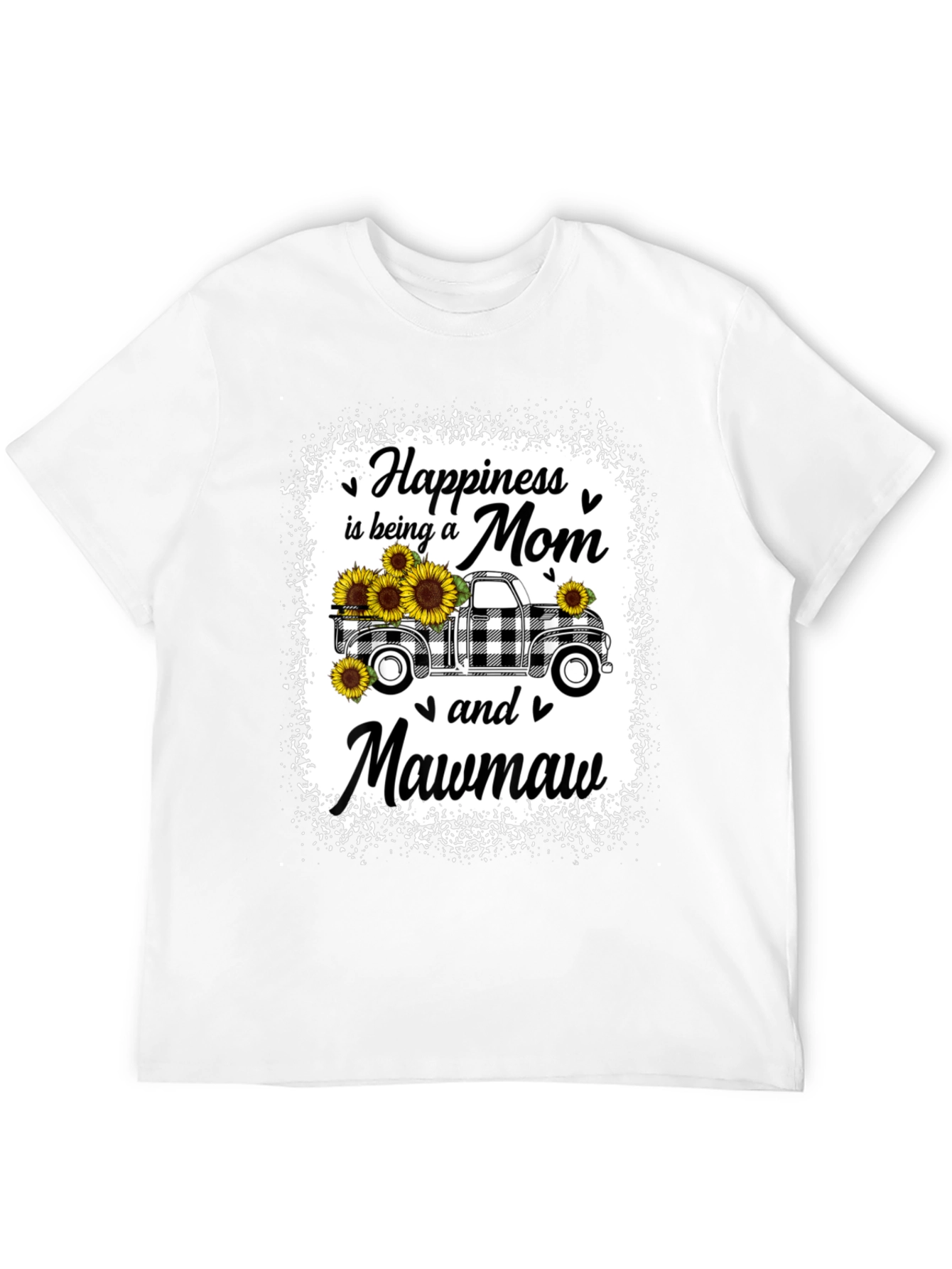 Mom & Mawmaw Sunflower Truck Graphic Tee