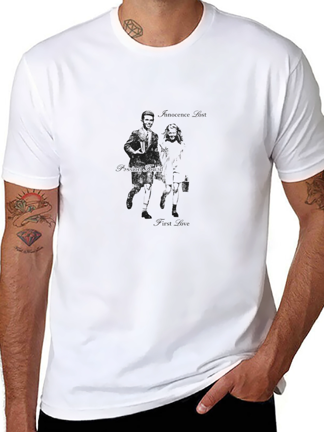 Classic Black Crew Neck T-Shirt