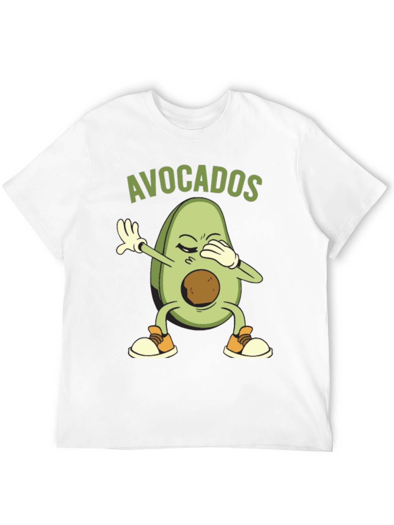 Avocado Dabbing Graphic Tee - Novelty T-Shirt