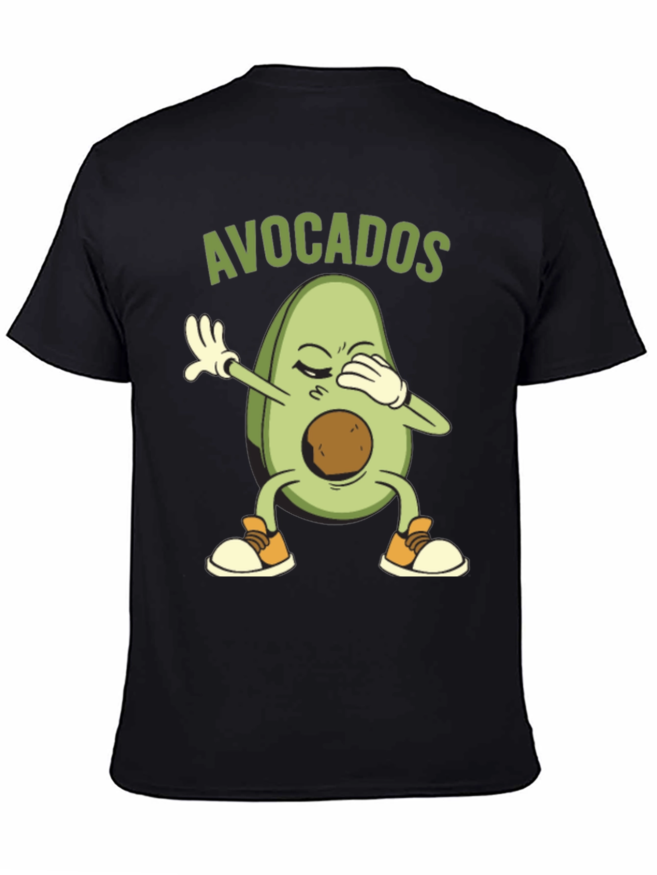 Avocado Dabbing Graphic Tee - Novelty T-Shirt