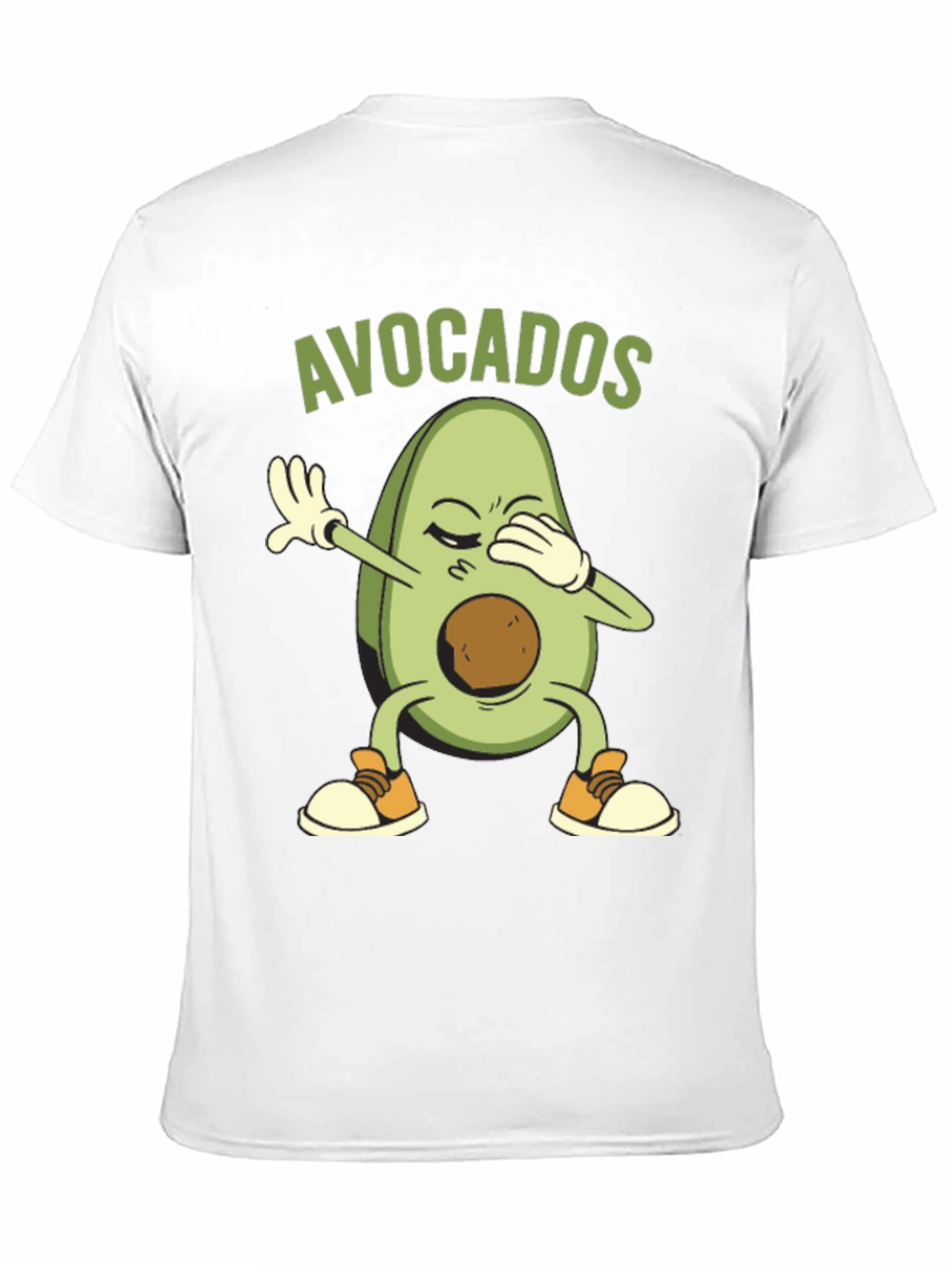 Avocado Dabbing Graphic Tee - Novelty T-Shirt