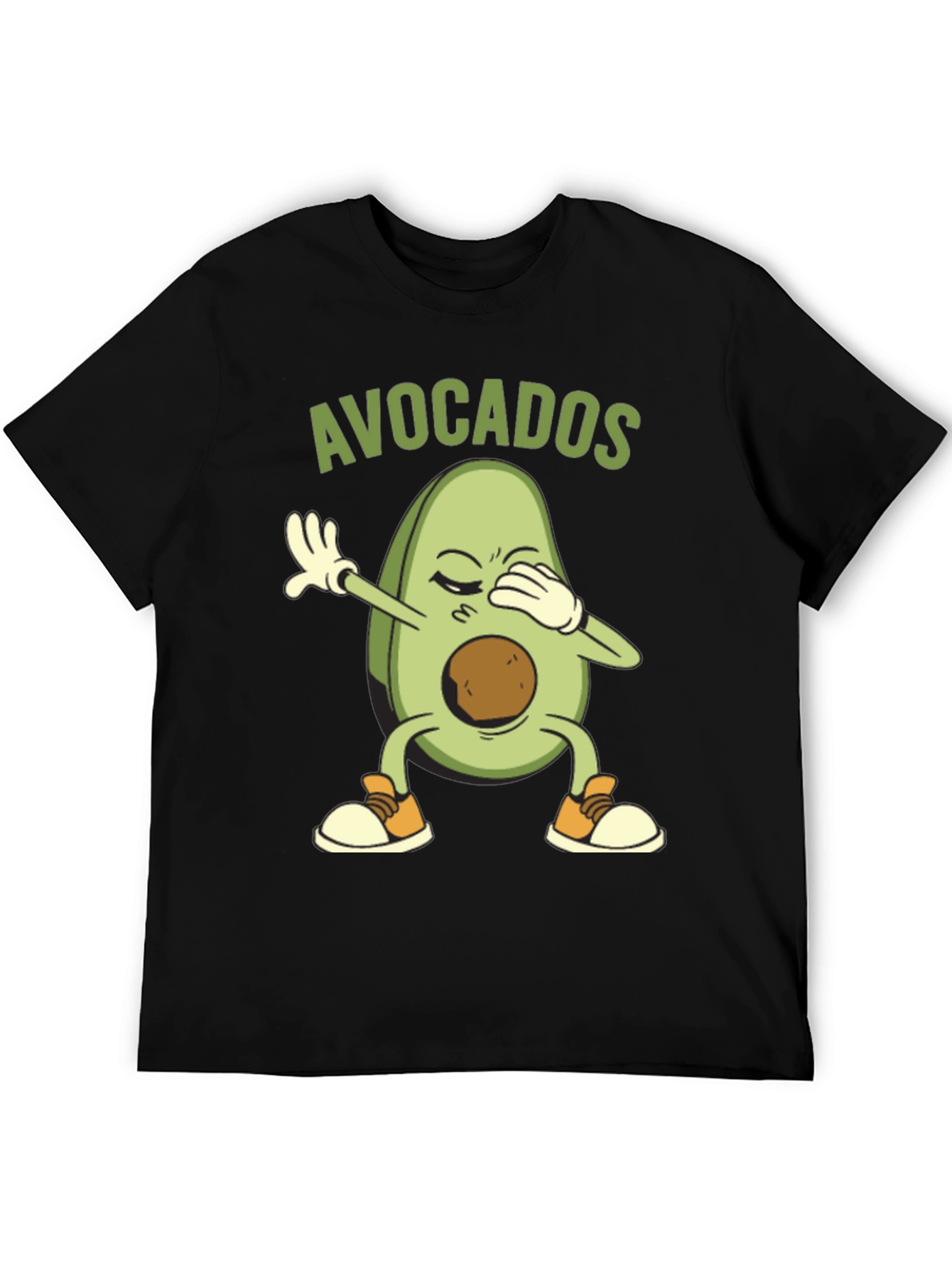 Avocado Dabbing Graphic Tee - Novelty T-Shirt