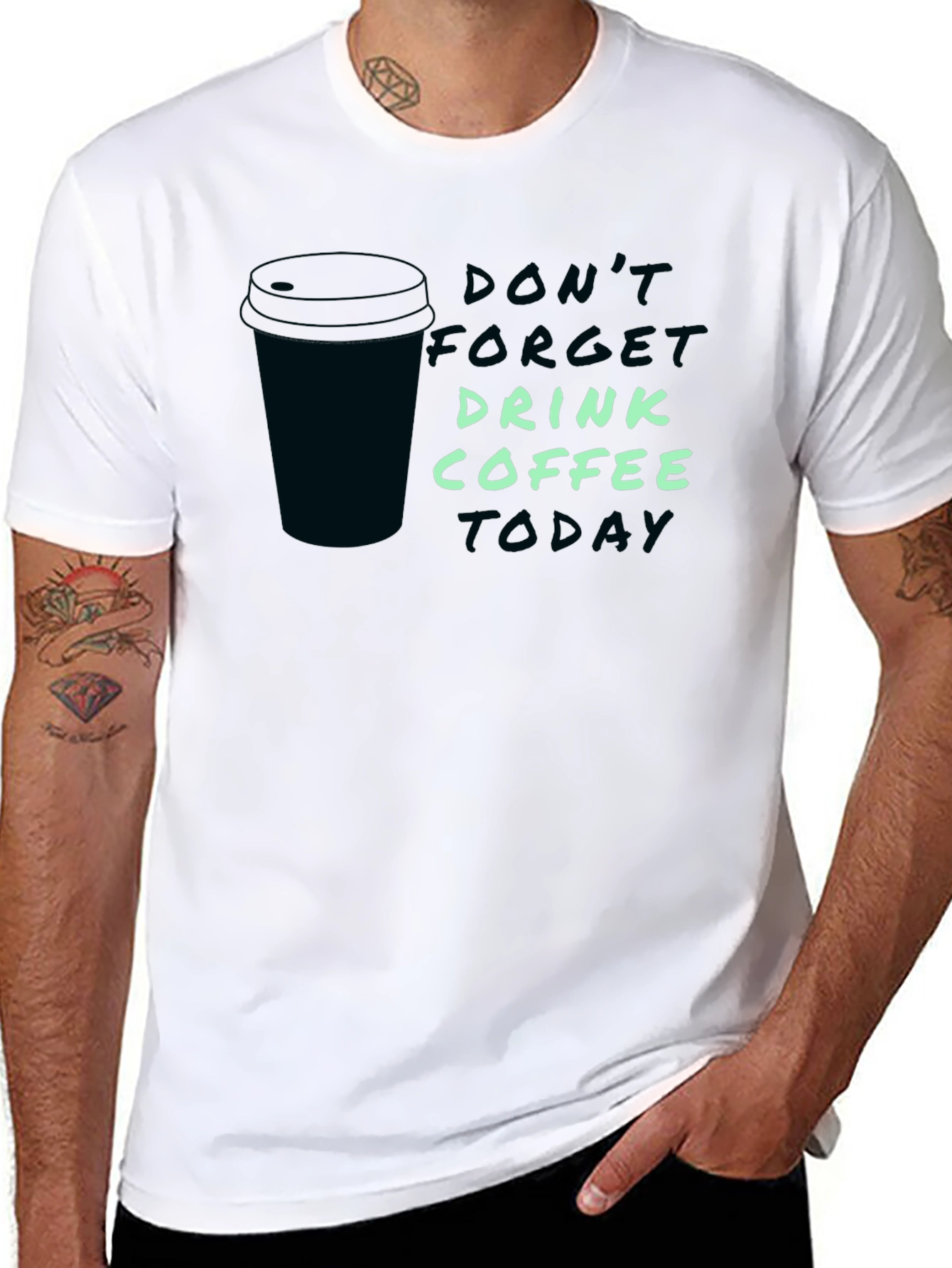 Drink Coffee Graphic Tee