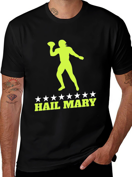 Hail Mary Football T-Shirt - Graphic Tee
